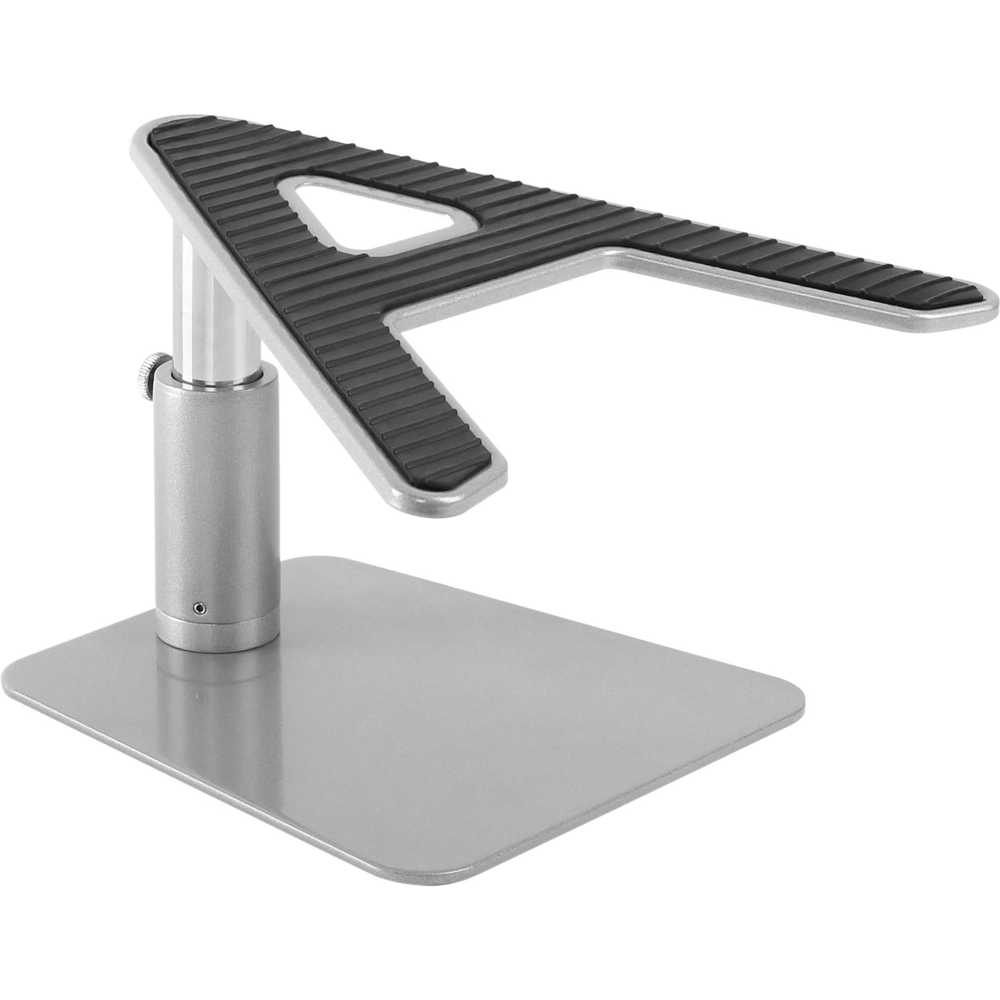 Bracom Deluxe adjustable desktop laptop riser in silver - Laptop Accessories at Tech Supply Shed NZ
