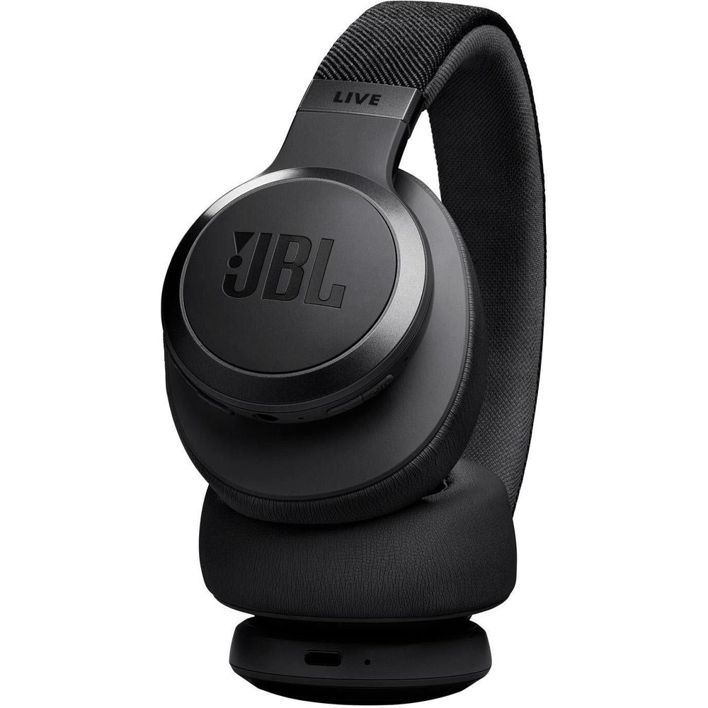 JBL Live 770 Wireless Over-Ear Headphones with True Adaptive NC (Black)
