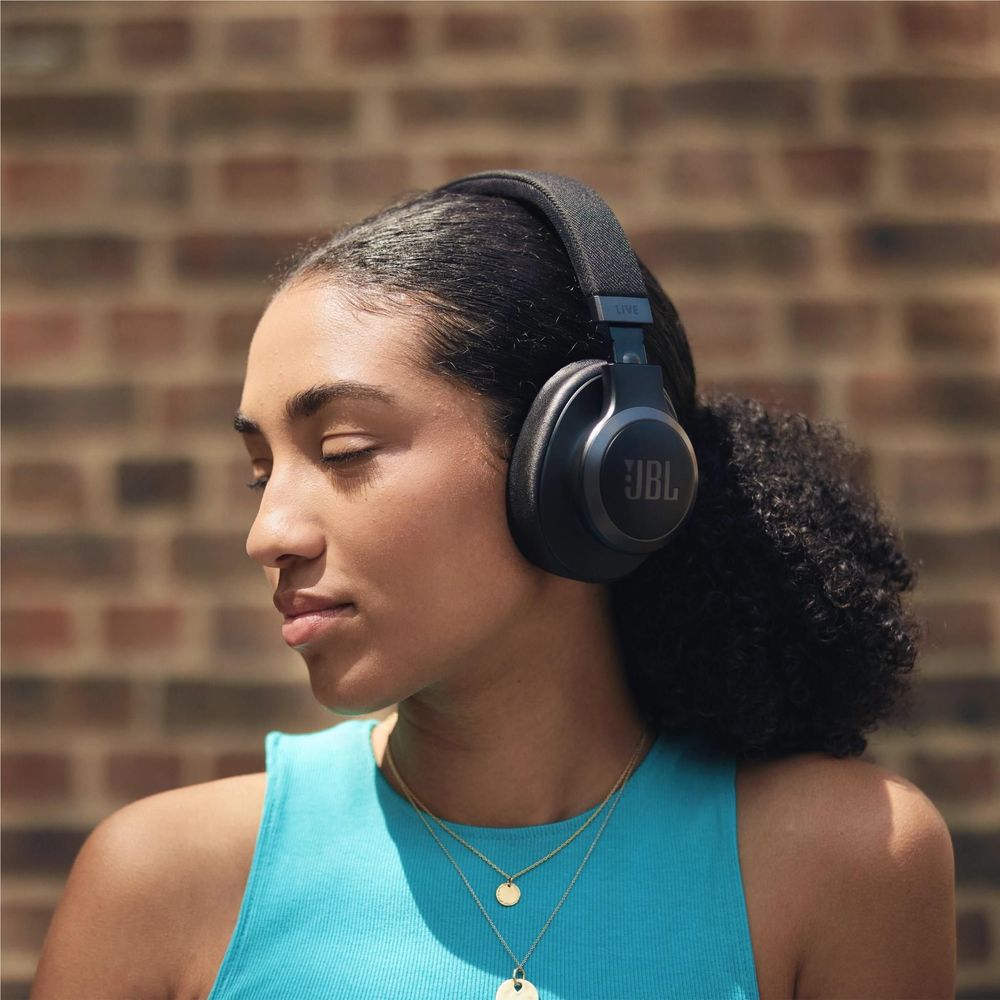 JBL Live 770 Wireless Over-Ear Headphones with True Adaptive NC (Black)