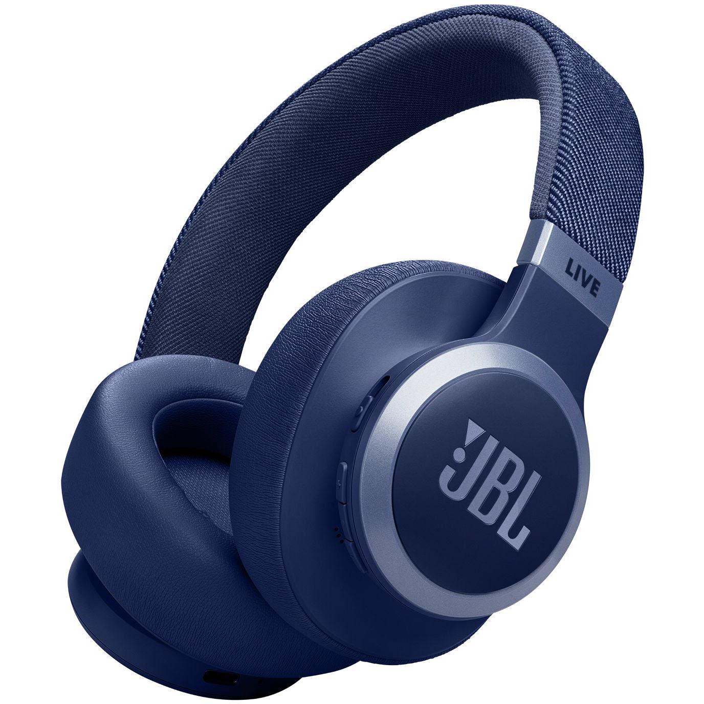 JBL Live 770 Wireless Over-Ear Headphones with True Adaptive NC (Blue)