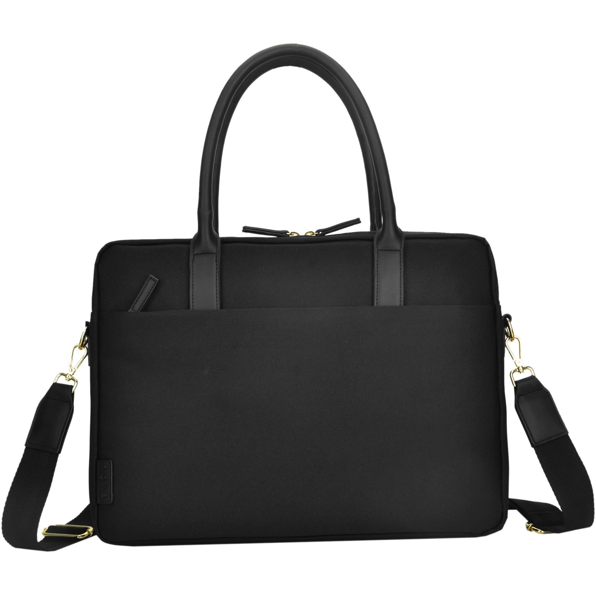 Generation Earth Berlin Recycled 13.3"-14.1" Laptop Briefcase (Black)