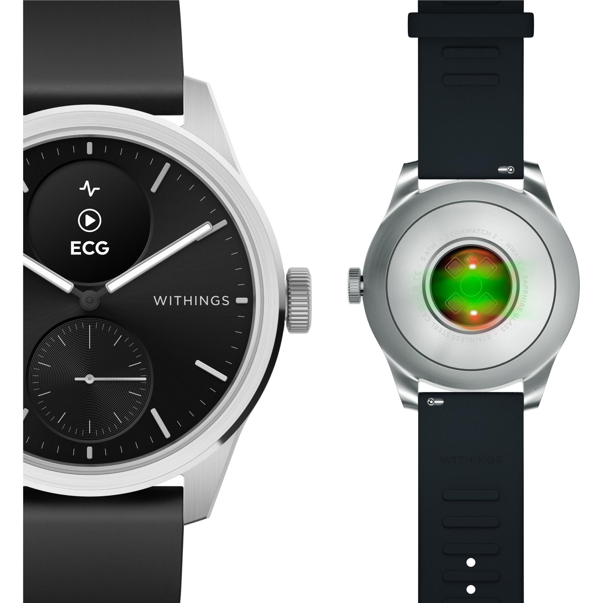 Withings ScanWatch 2 (Black) [42mm]