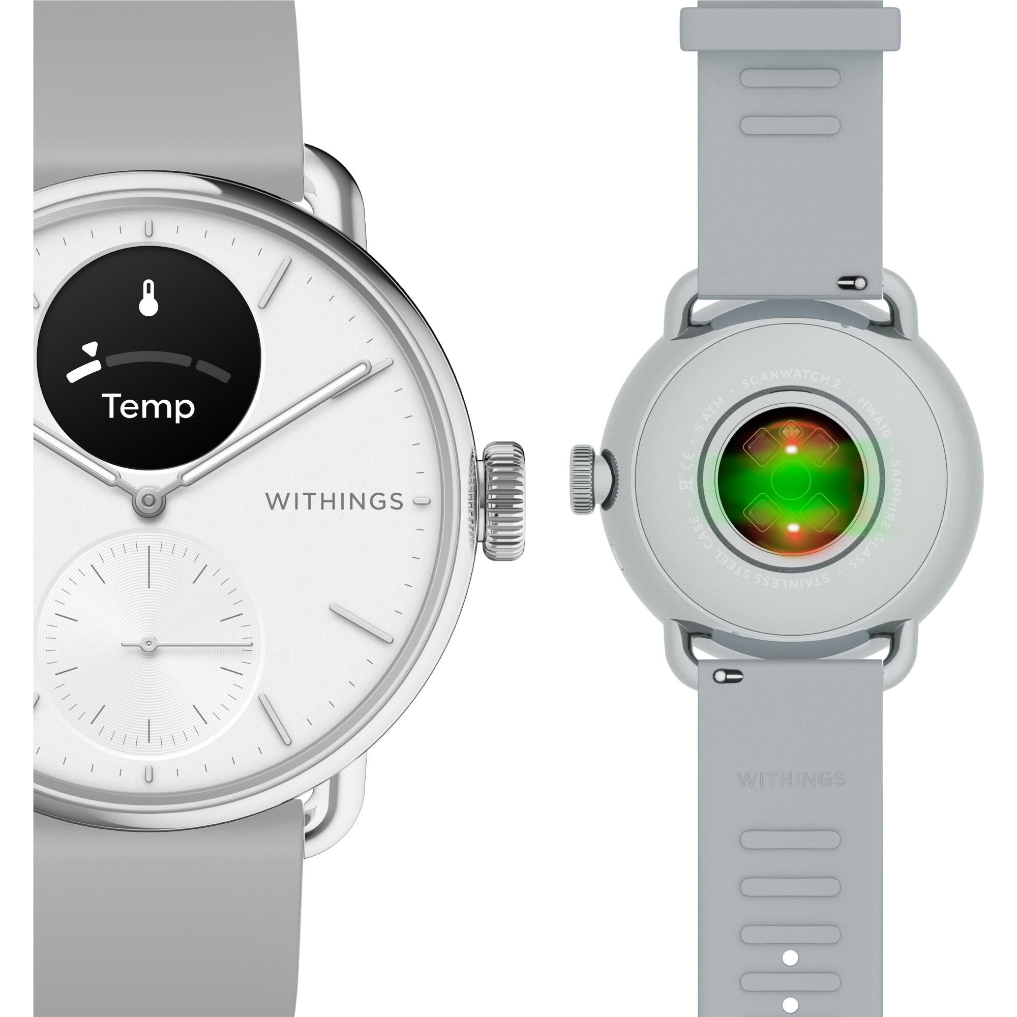 Withings ScanWatch 2 (White) [38mm]