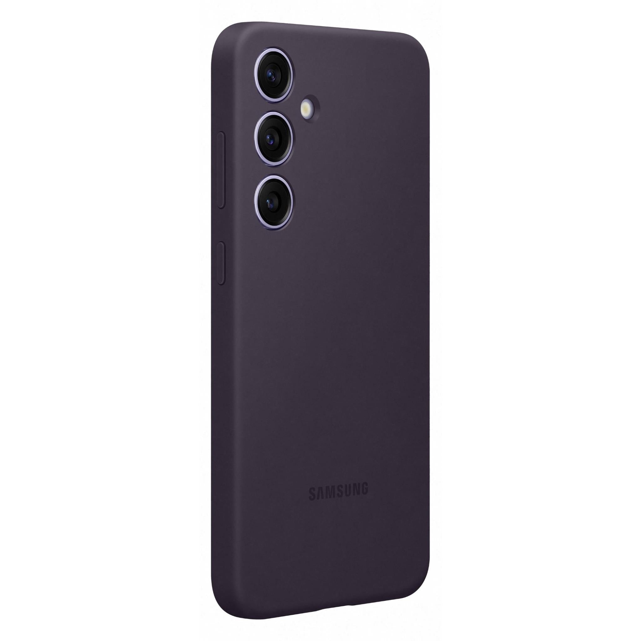 Samsung Silicone Case for Galaxy S24+ (Dark Violet)
