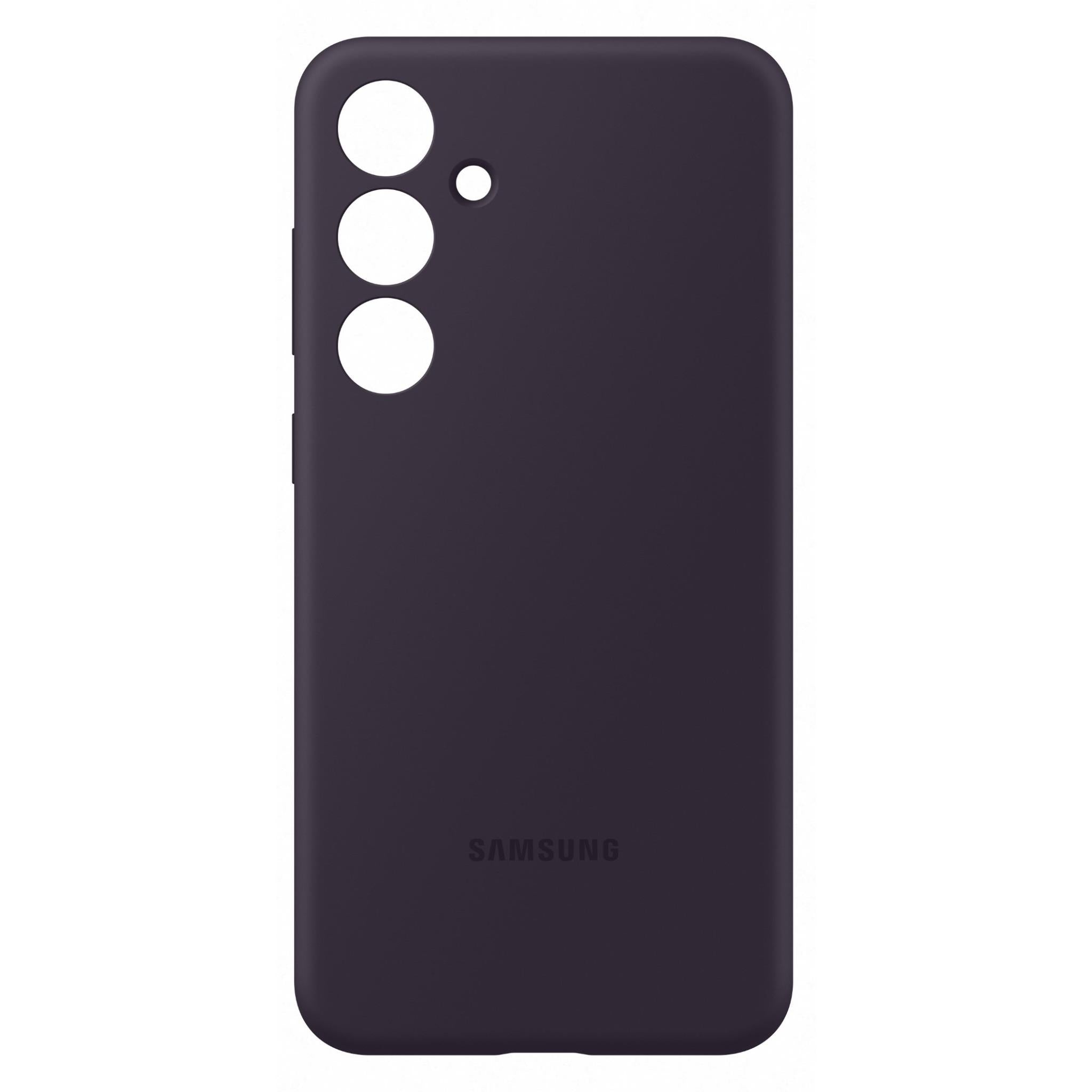 Samsung Silicone Case for Galaxy S24+ (Dark Violet)