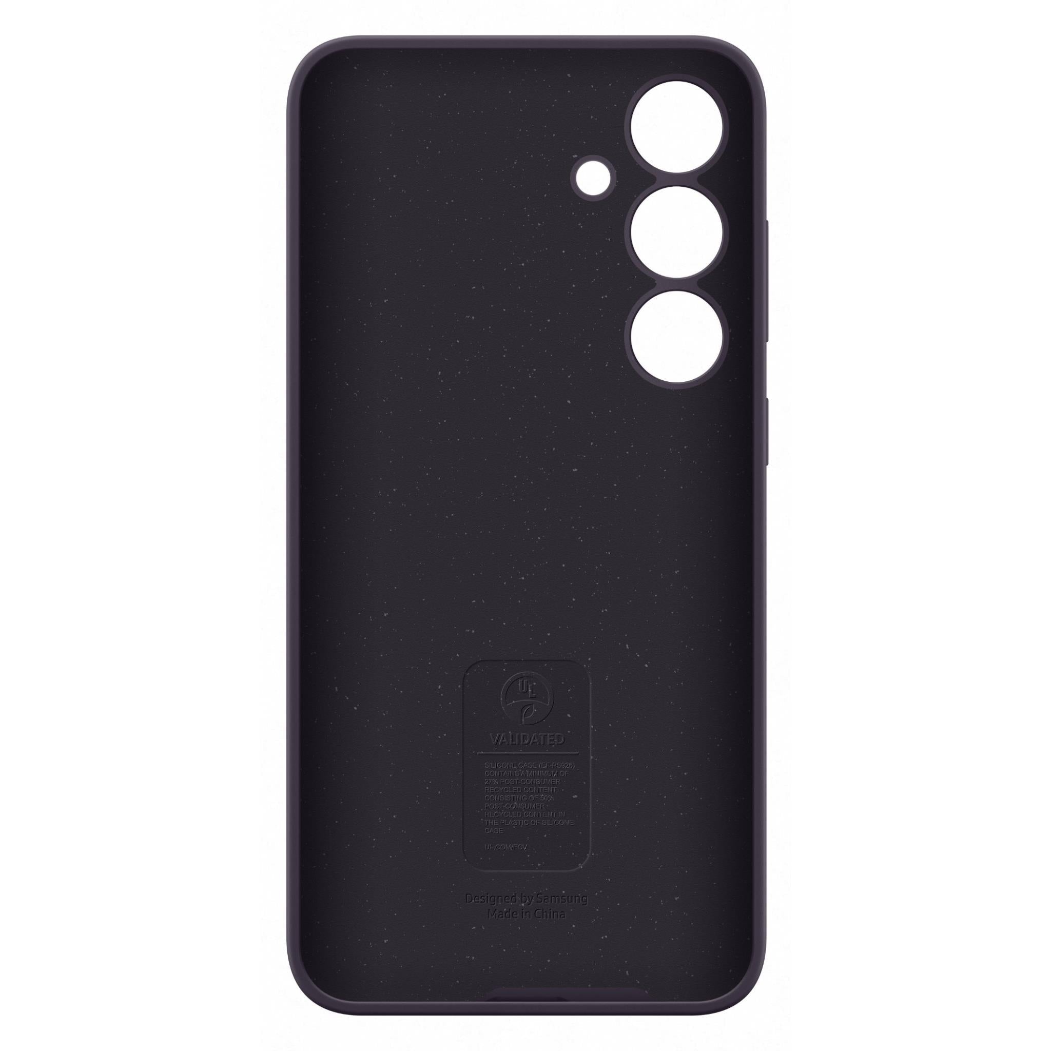 Samsung Silicone Case for Galaxy S24+ (Dark Violet)