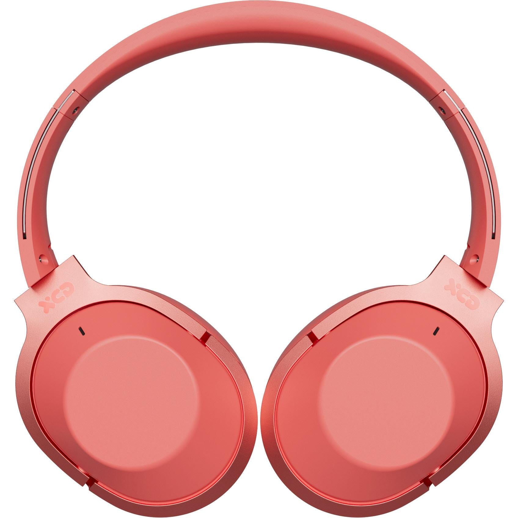 XCD Bluetooth Over-Ear Headphones (Coral)