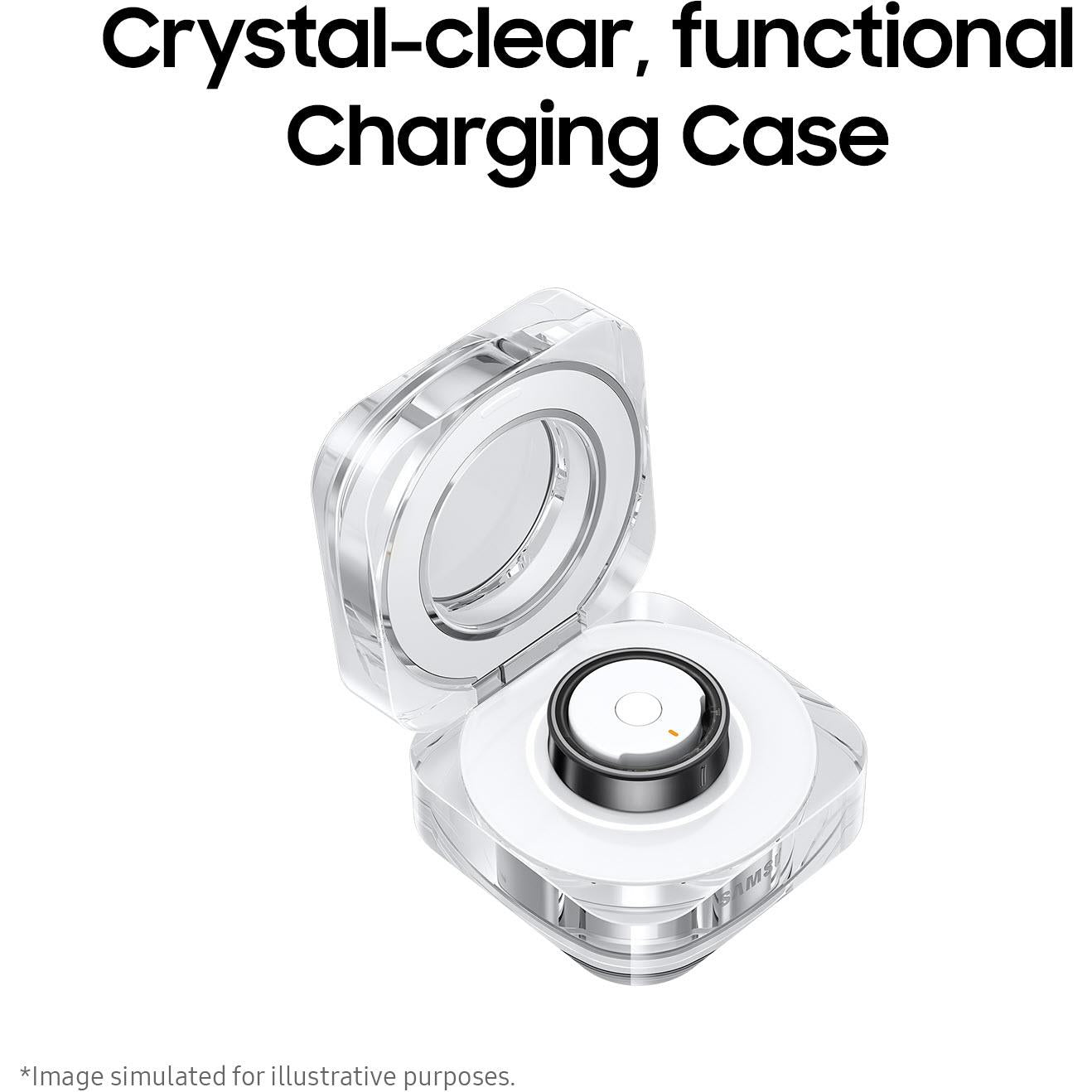 Samsung Galaxy Ring in Titanium Black, size 8, image 2 - Smart Rings at Tech Supply Shed NZ