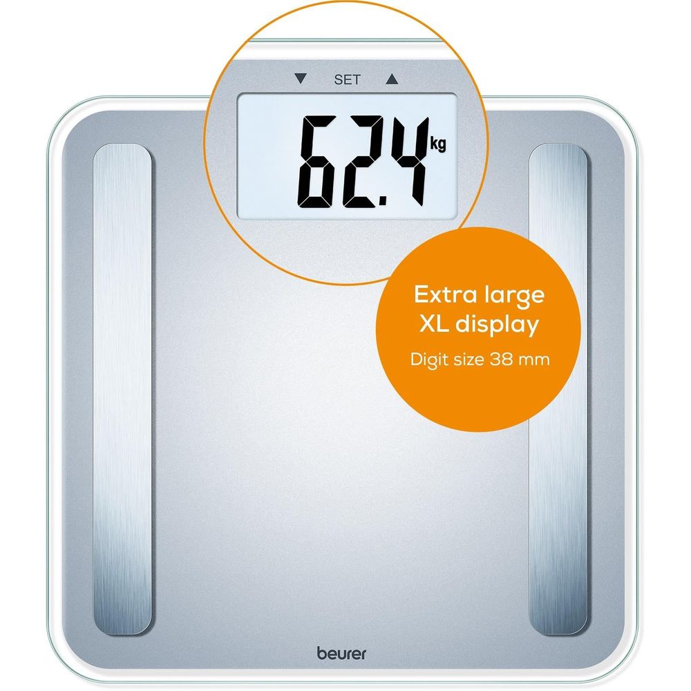 Beurer Digital Glass Body Fat Scale