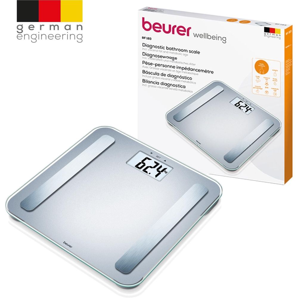 Beurer Digital Glass Body Fat Scale