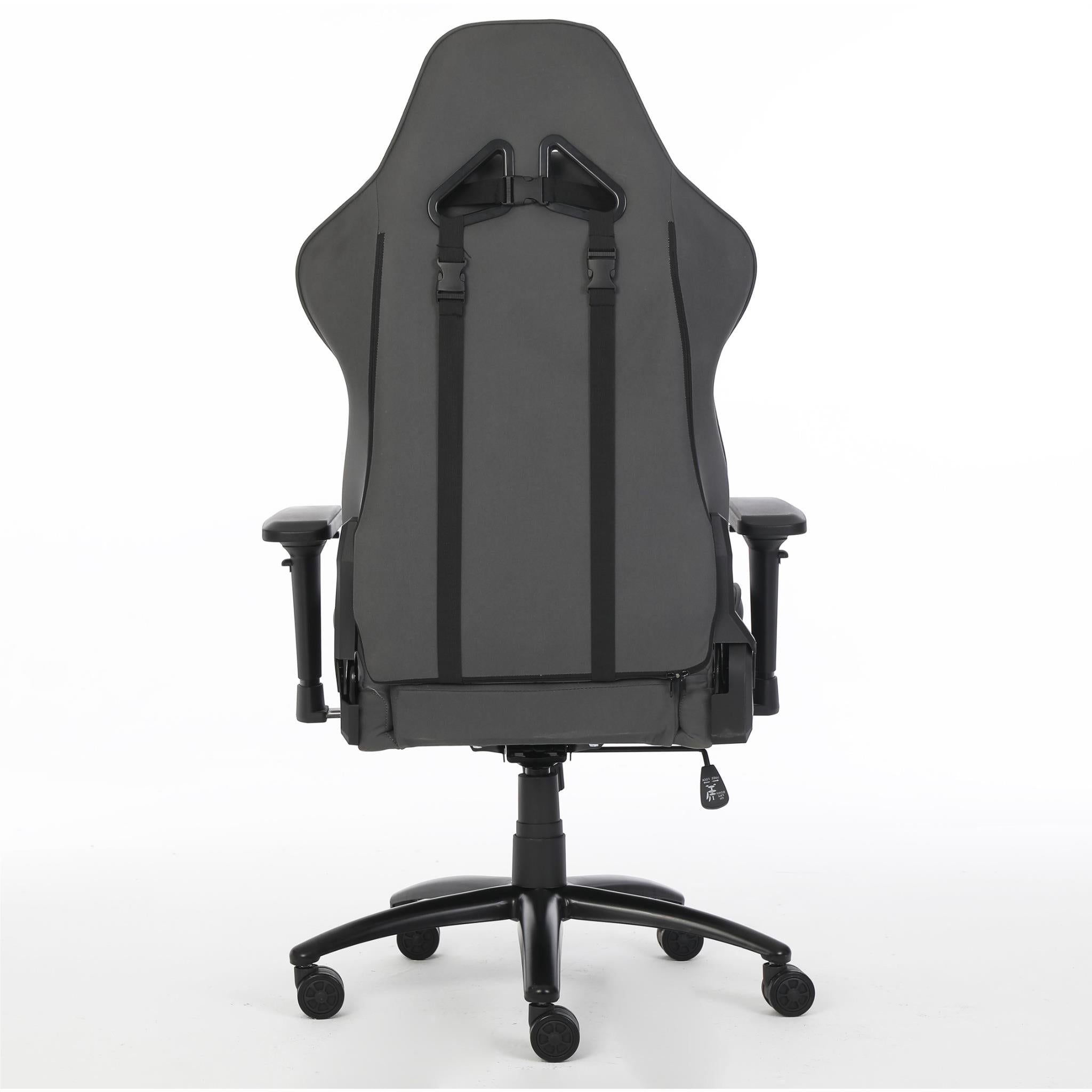 Playmax Fabric Elite Gaming Chair (Grey)
