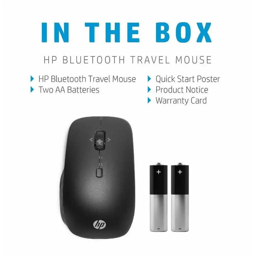 HP 6SP25AA Bluetooth Travel Mouse