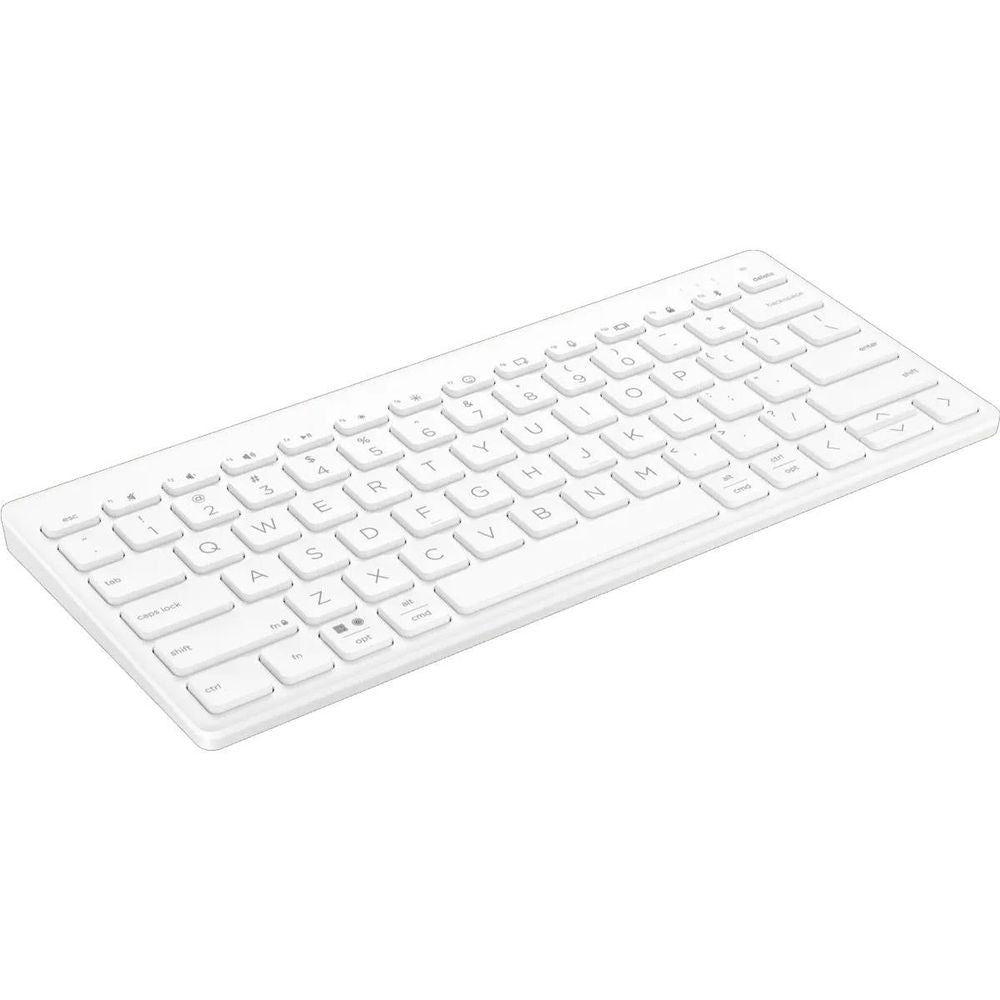 HP 350 Compact Multi-Device Bluetooth Keyboard (White)