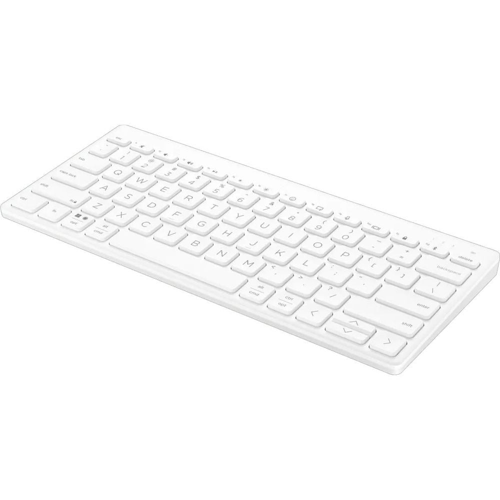 HP 350 Compact Multi-Device Bluetooth Keyboard (White)