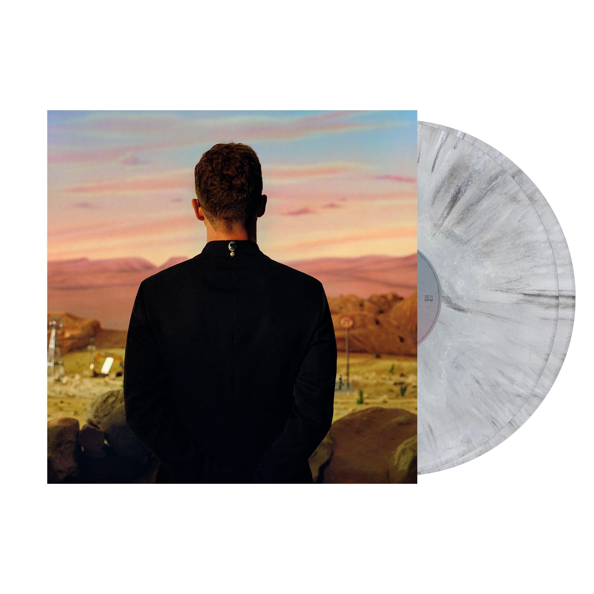 Everything I Thought It Was (JB Hi-Fi NZ Exclusive Metallic Silver With Black Streaks Vinyl) - By: Timberlake, Justin