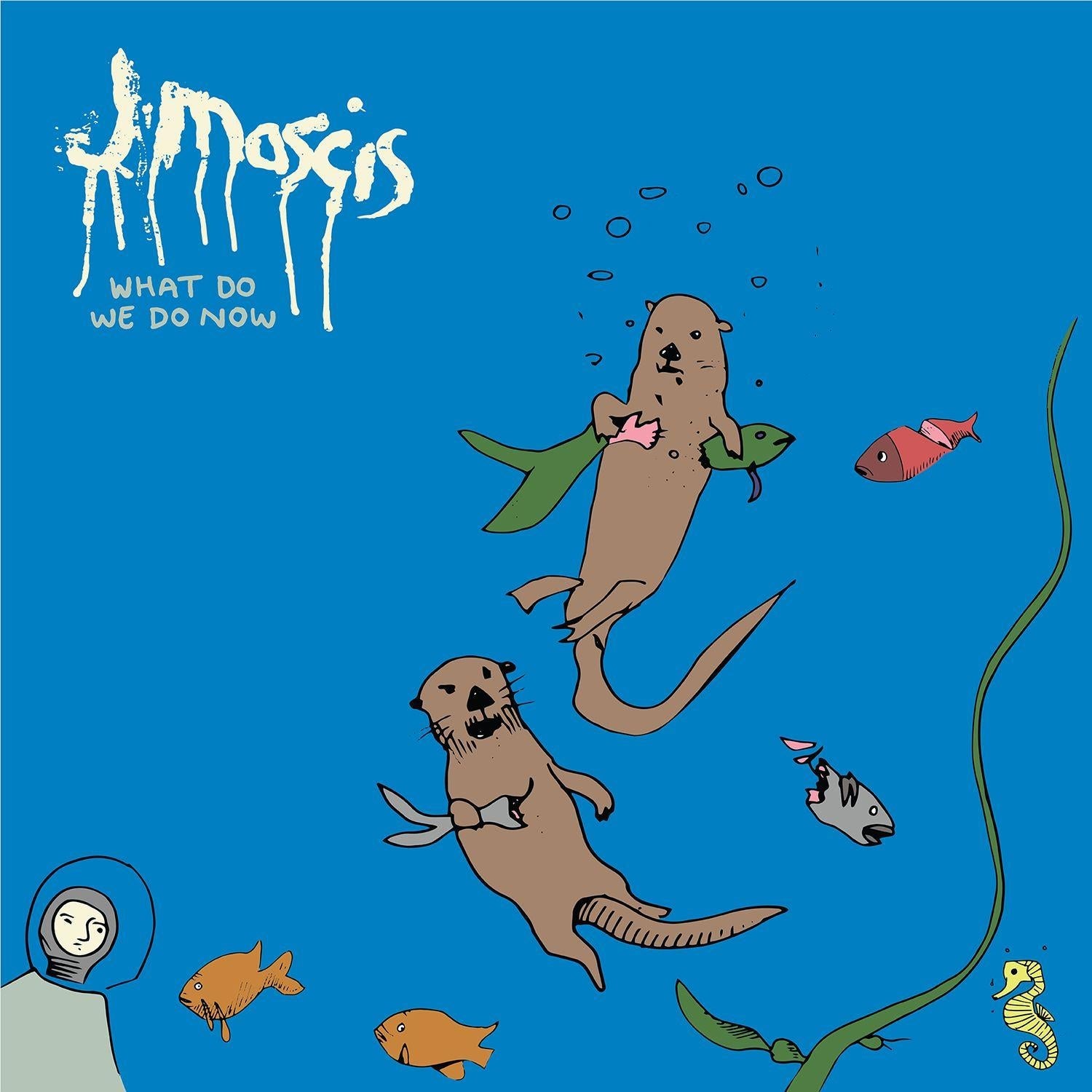 Album cover artwork with cartoon sea character, fish, and underwater creatures