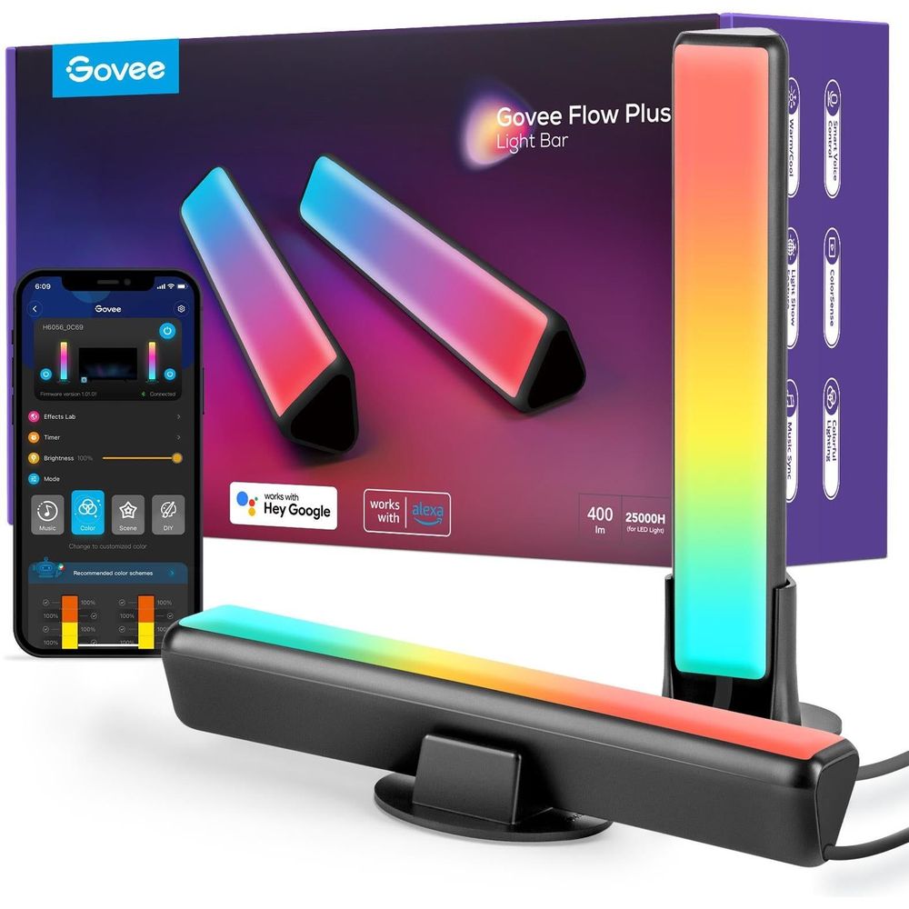 Govee Flow Plus Light Bar Pair (RGBIC)
