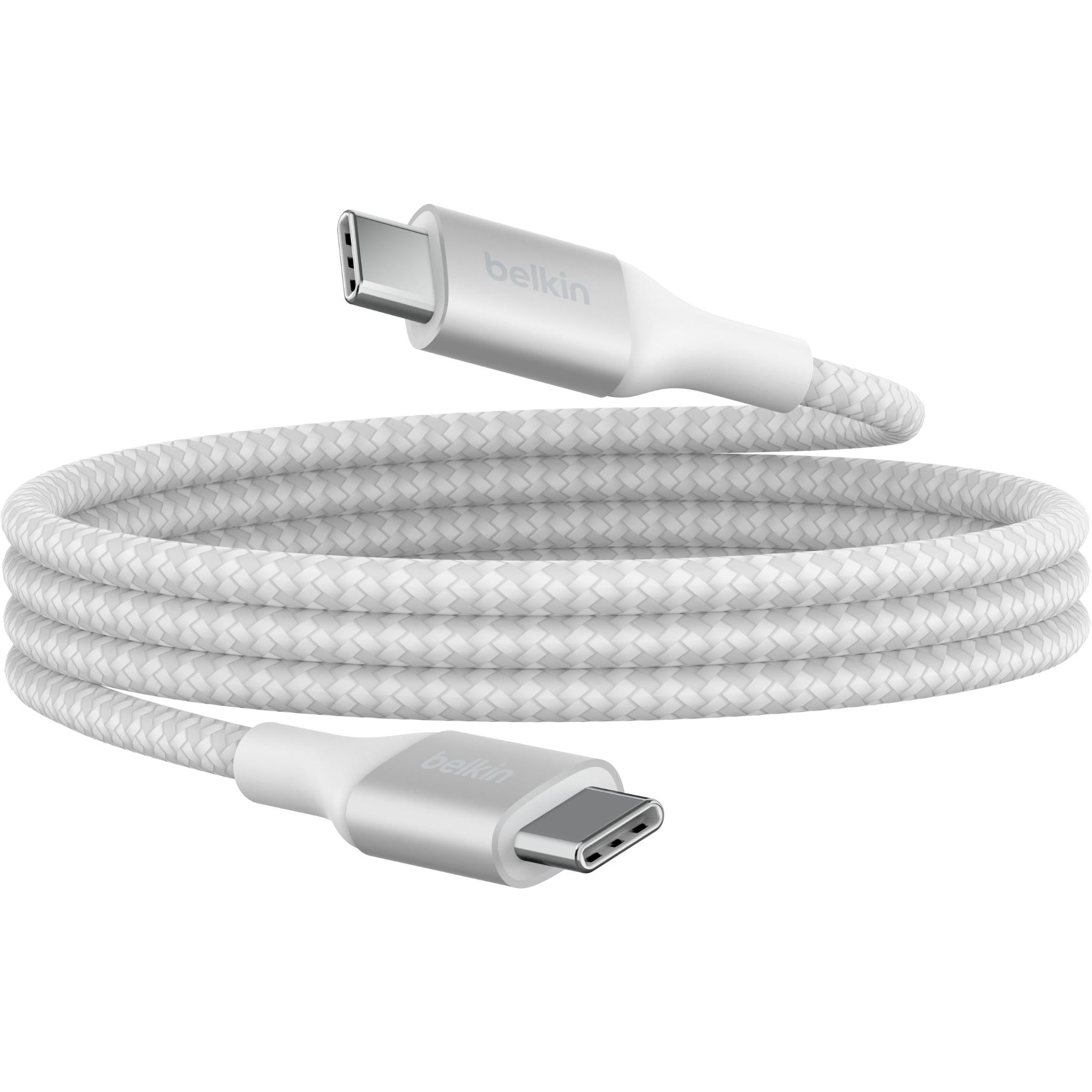 Belkin BoostCharge 240W Braided USB-C Cable (1m) [White]