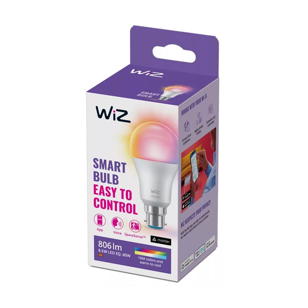 WiZ Colour A60 B22 Smart Bulb [Gen 2]