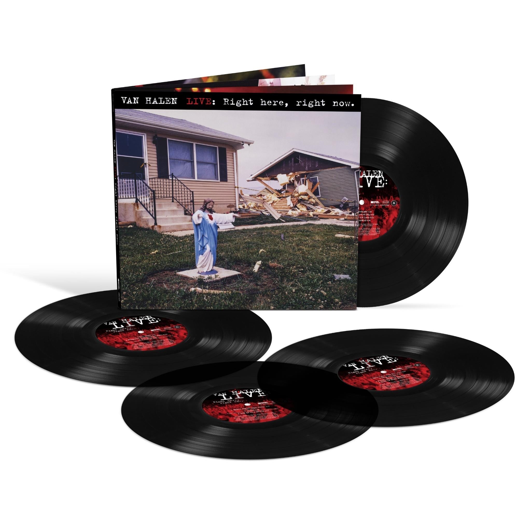 Live: Right Here, Right Now (Vinyl) - By: Van Halen