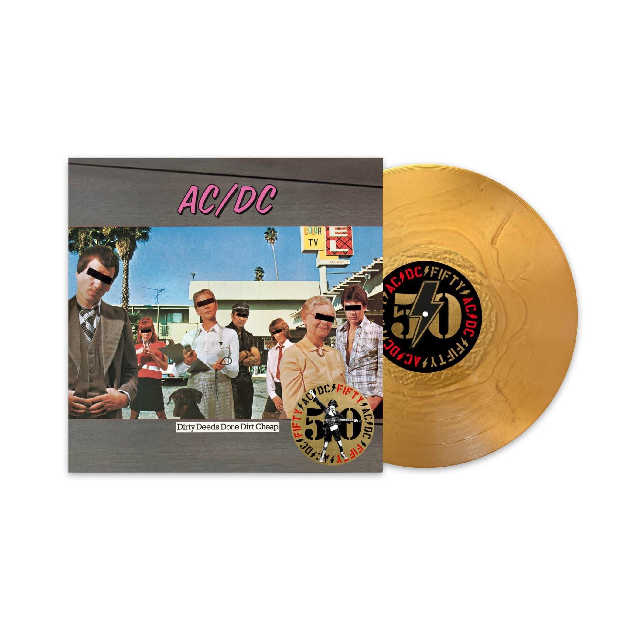 Dirty Deeds Done Dirt Cheap (Gold Nugget Vinyl) - By: Ac/dc