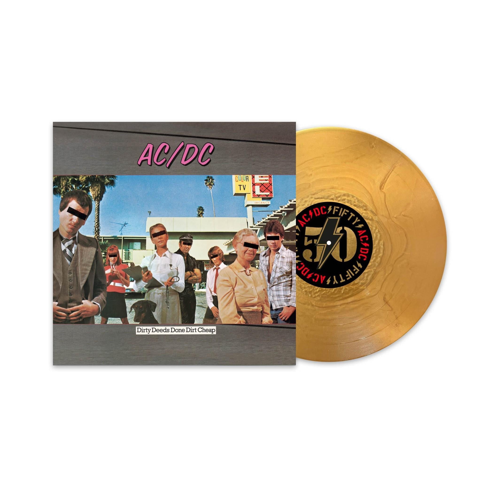 Dirty Deeds Done Dirt Cheap (Gold Nugget Vinyl) - By: Ac/dc