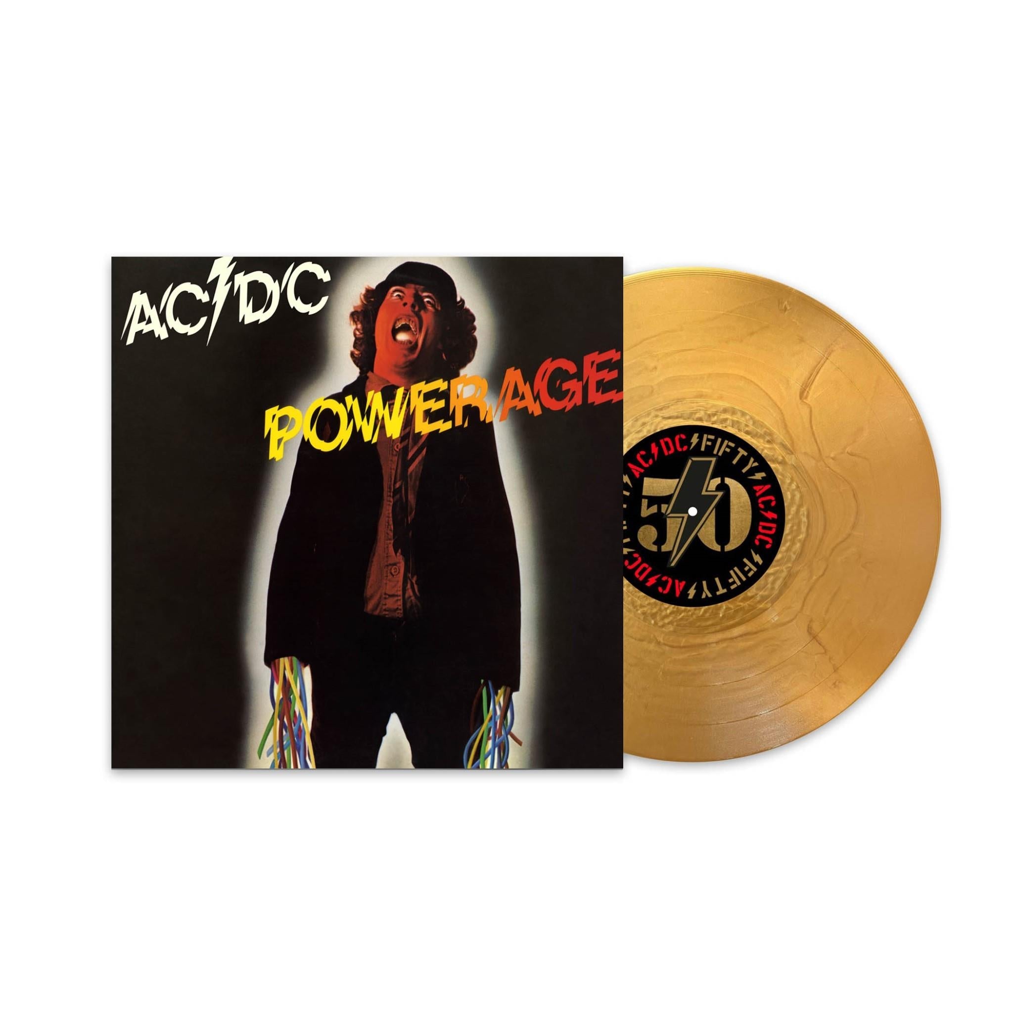 Powerage (Gold Nugget Vinyl) - By: Ac/dc