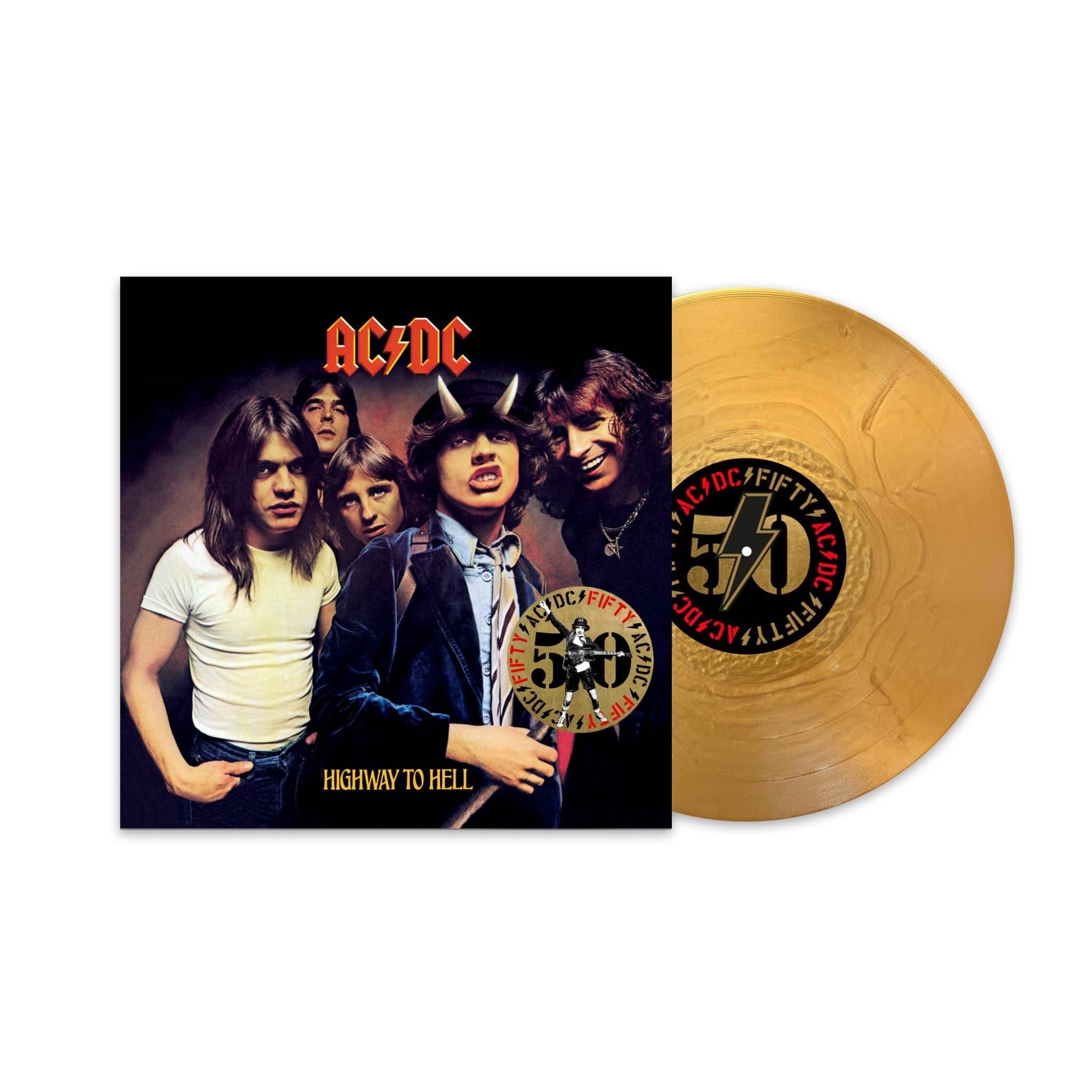 Highway To Hell (Gold Nugget Vinyl) - By: Ac/dc