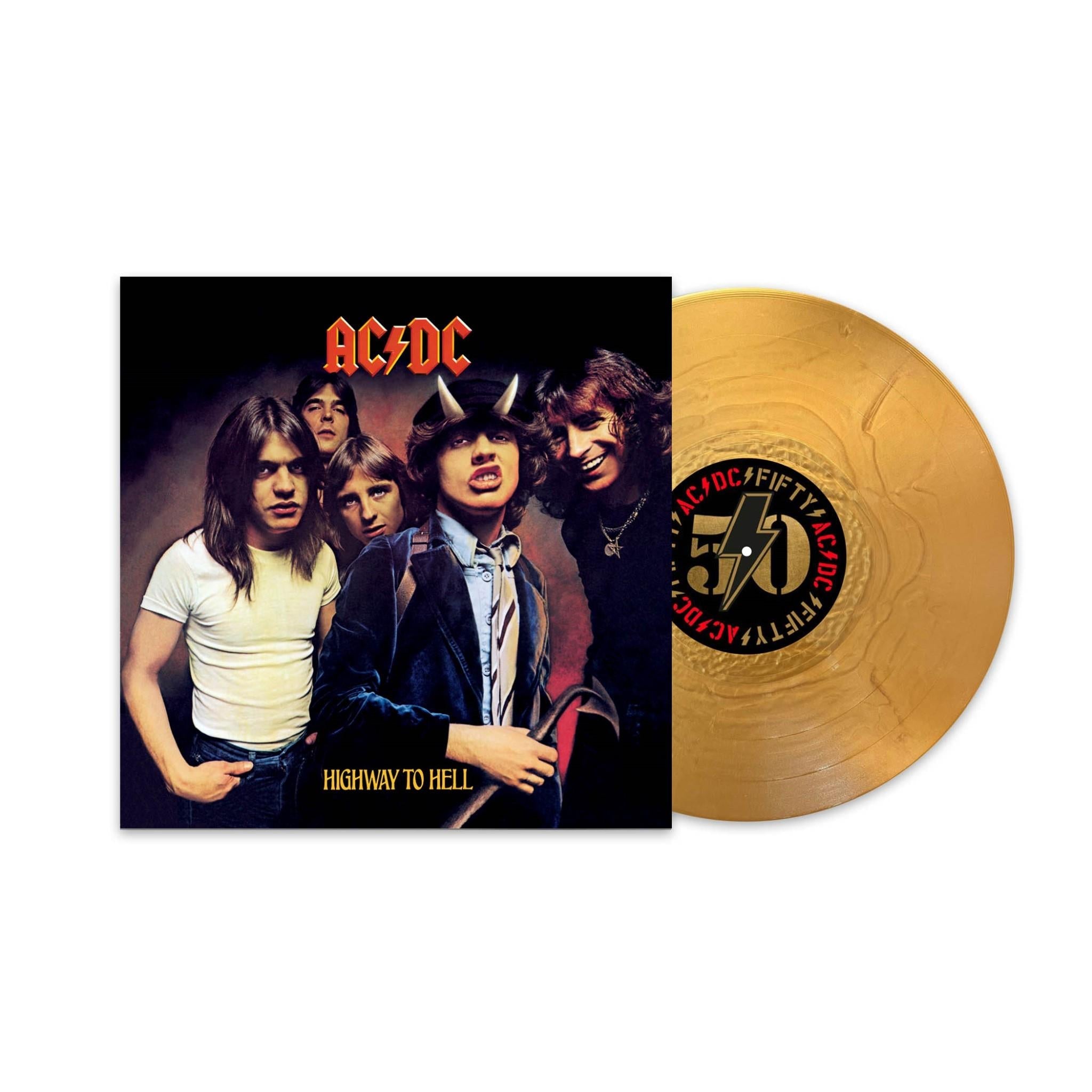 Highway To Hell (Gold Nugget Vinyl) - By: Ac/dc