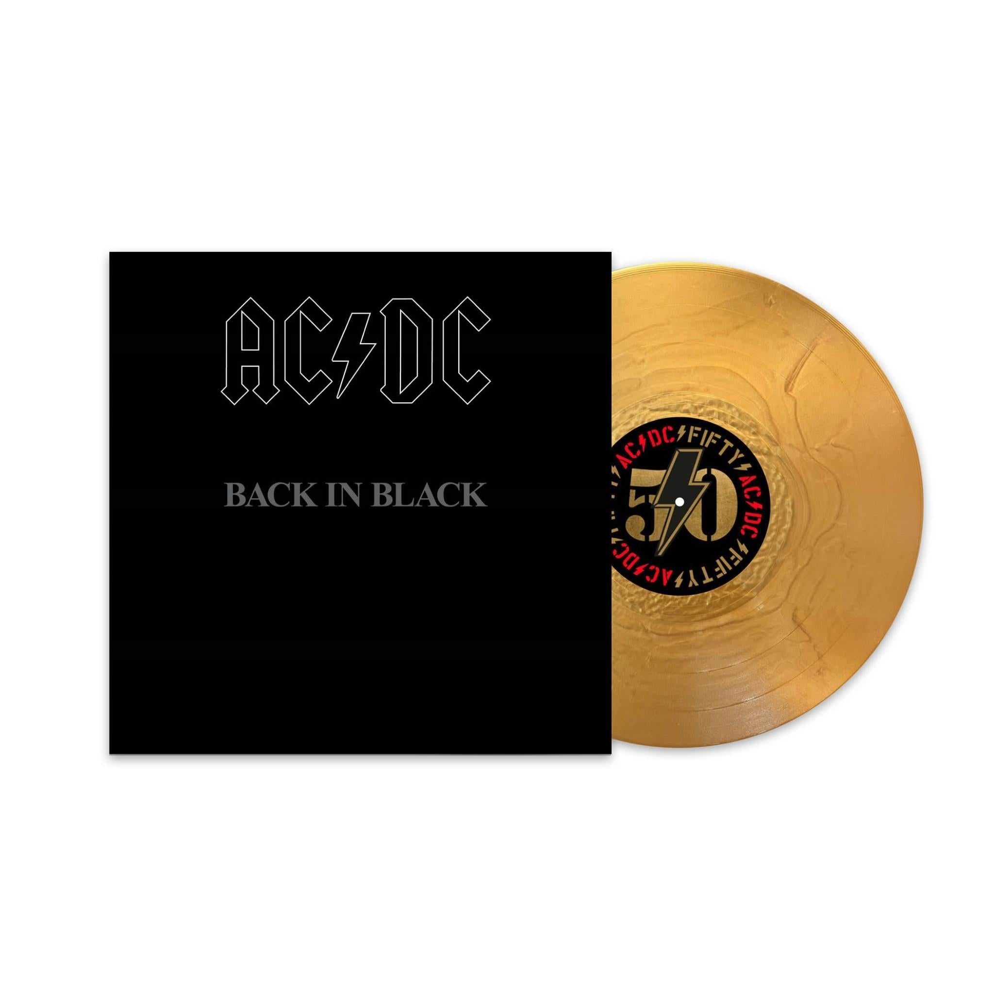 Back In Black (Gold Nugget Vinyl) - By: Ac/dc