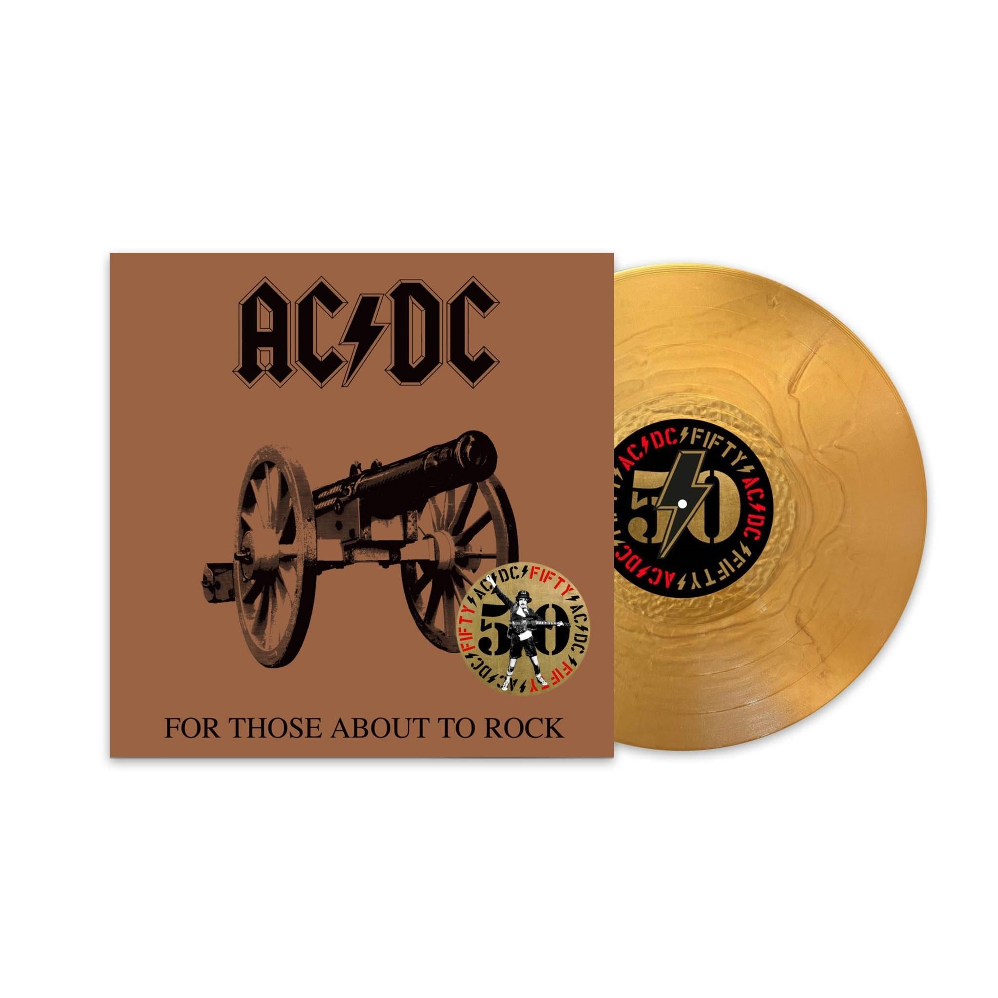 For Those About to Rock We Salute You (Gold Nugget Vinyl) - By: Ac/dc