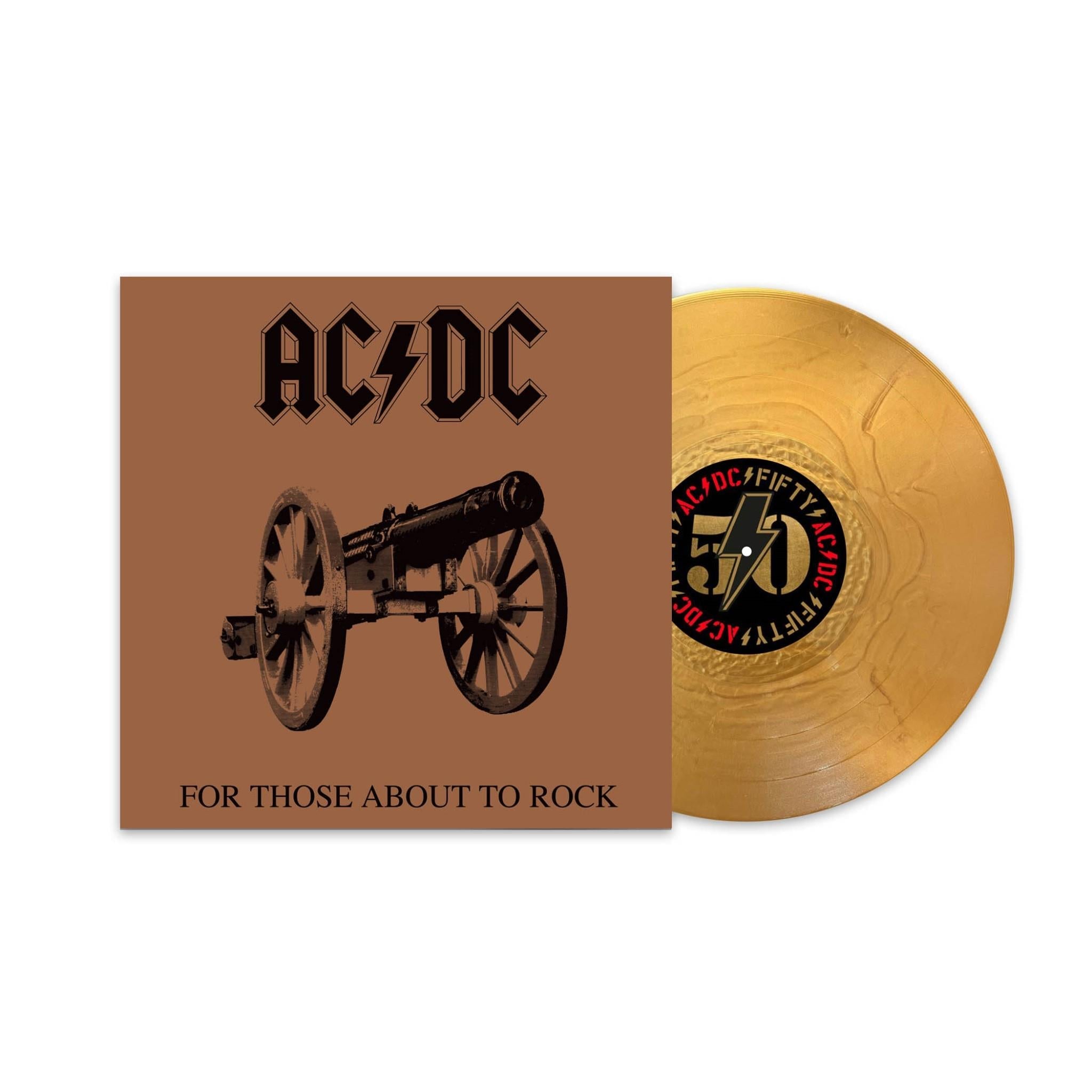 For Those About to Rock We Salute You (Gold Nugget Vinyl) - By: Ac/dc