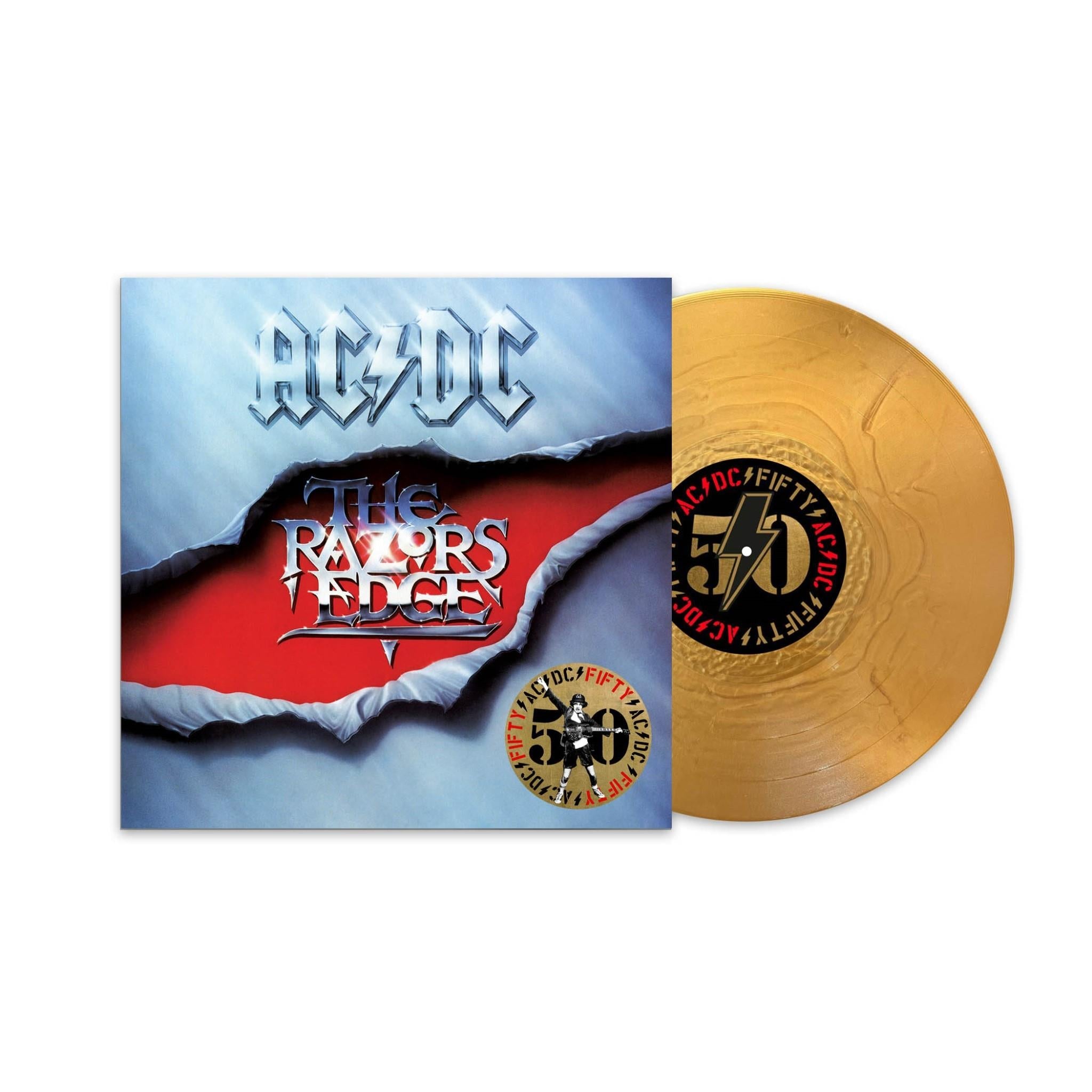 The Razors Edge (Gold Nugget Vinyl) - By: Ac/dc