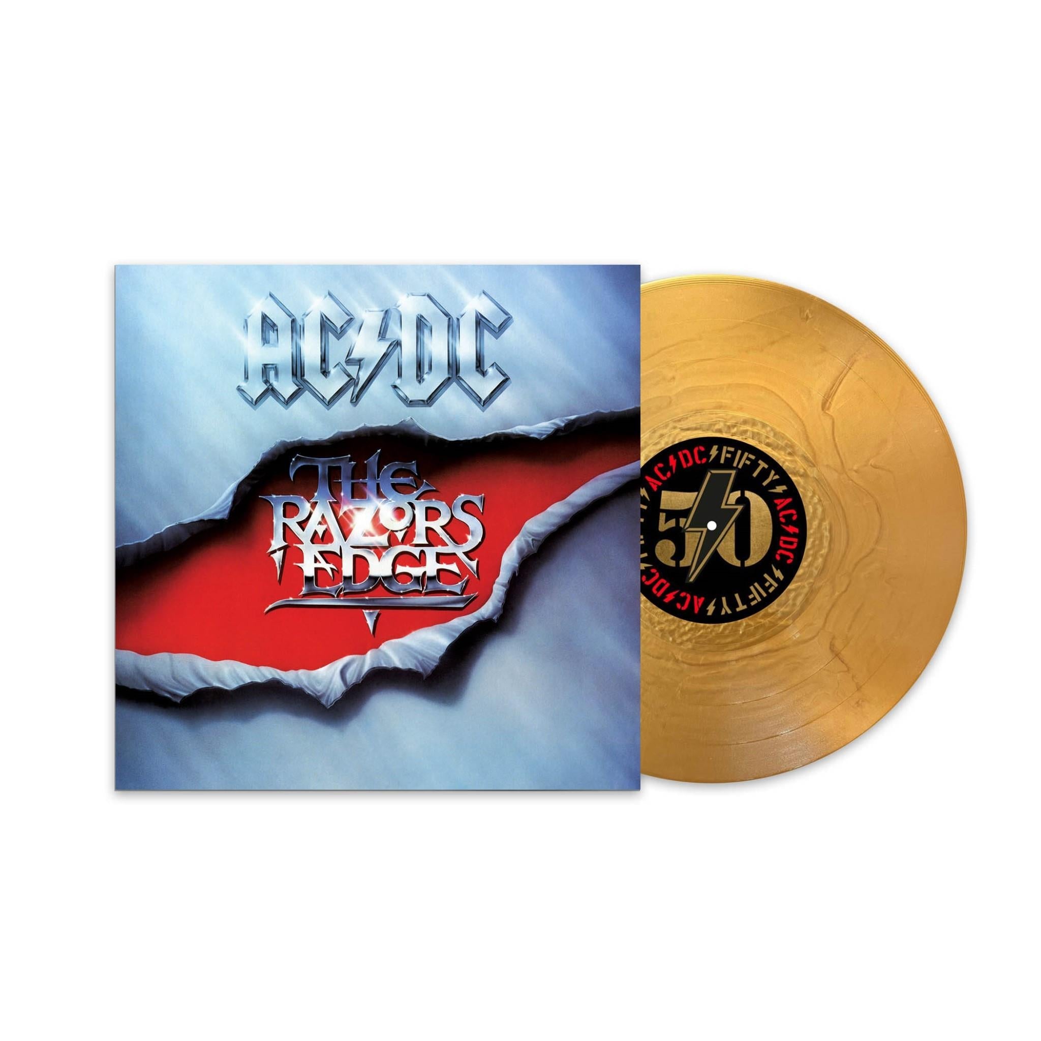 The Razors Edge (Gold Nugget Vinyl) - By: Ac/dc