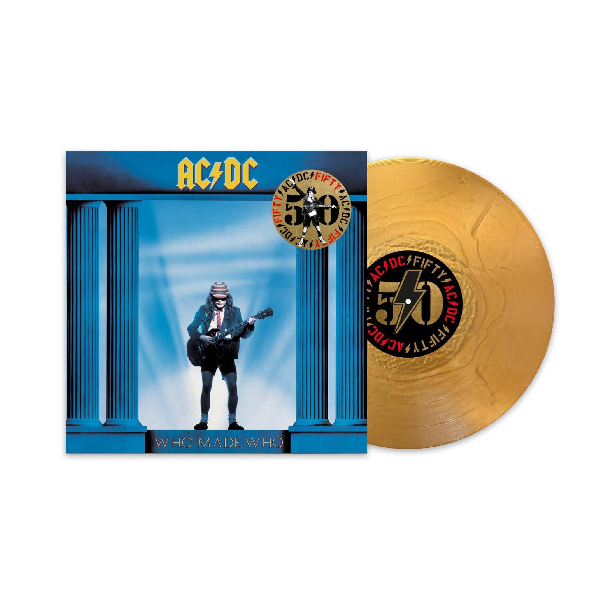 Who Made Who (Gold Nugget Vinyl) - By: Ac/dc