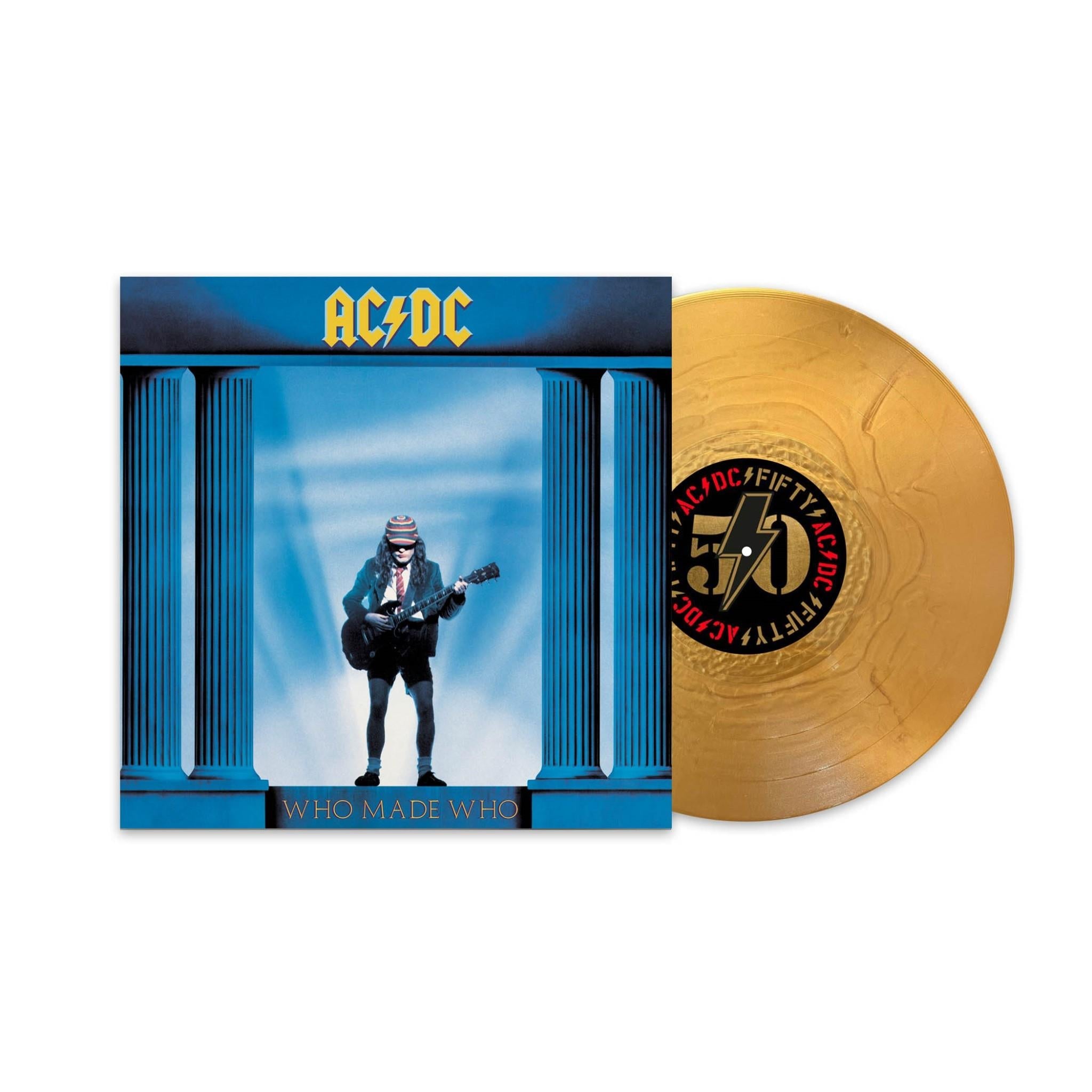 Who Made Who (Gold Nugget Vinyl) - By: Ac/dc