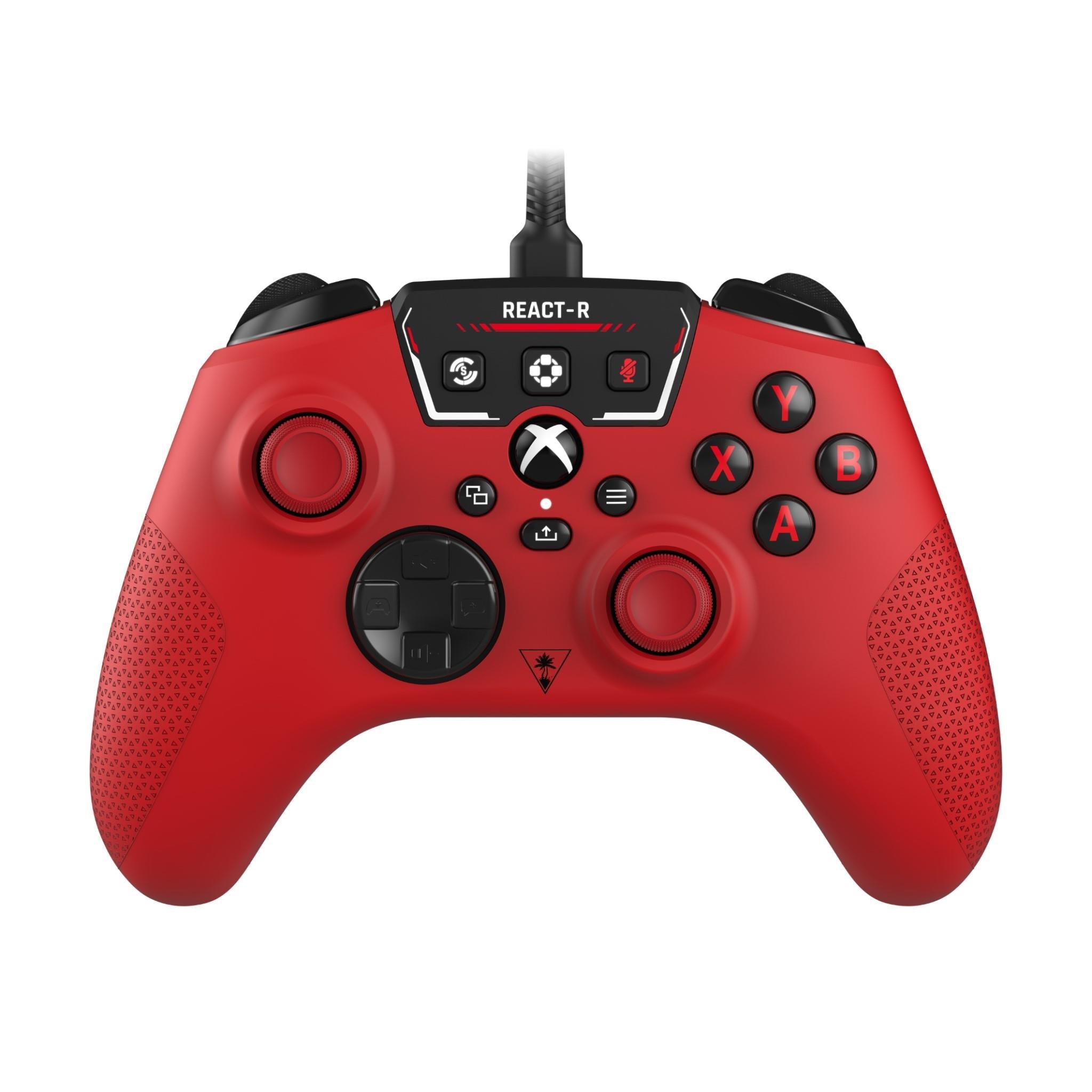 Turtle Beach React-R Wired Controller for Xbox (Red)