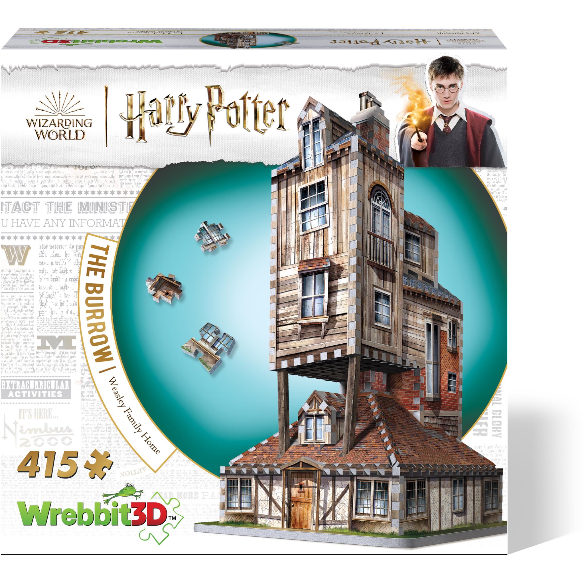 Wrebbit3D 3D Jigsaw Puzzle (Harry Potter - The Burrow)