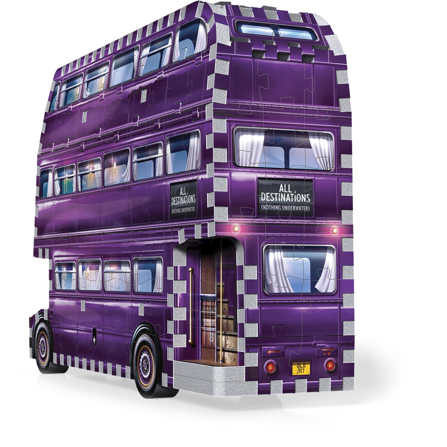 Wrebbit3D 3D Jigsaw Puzzle (Harry Potter - The Knight Bus)