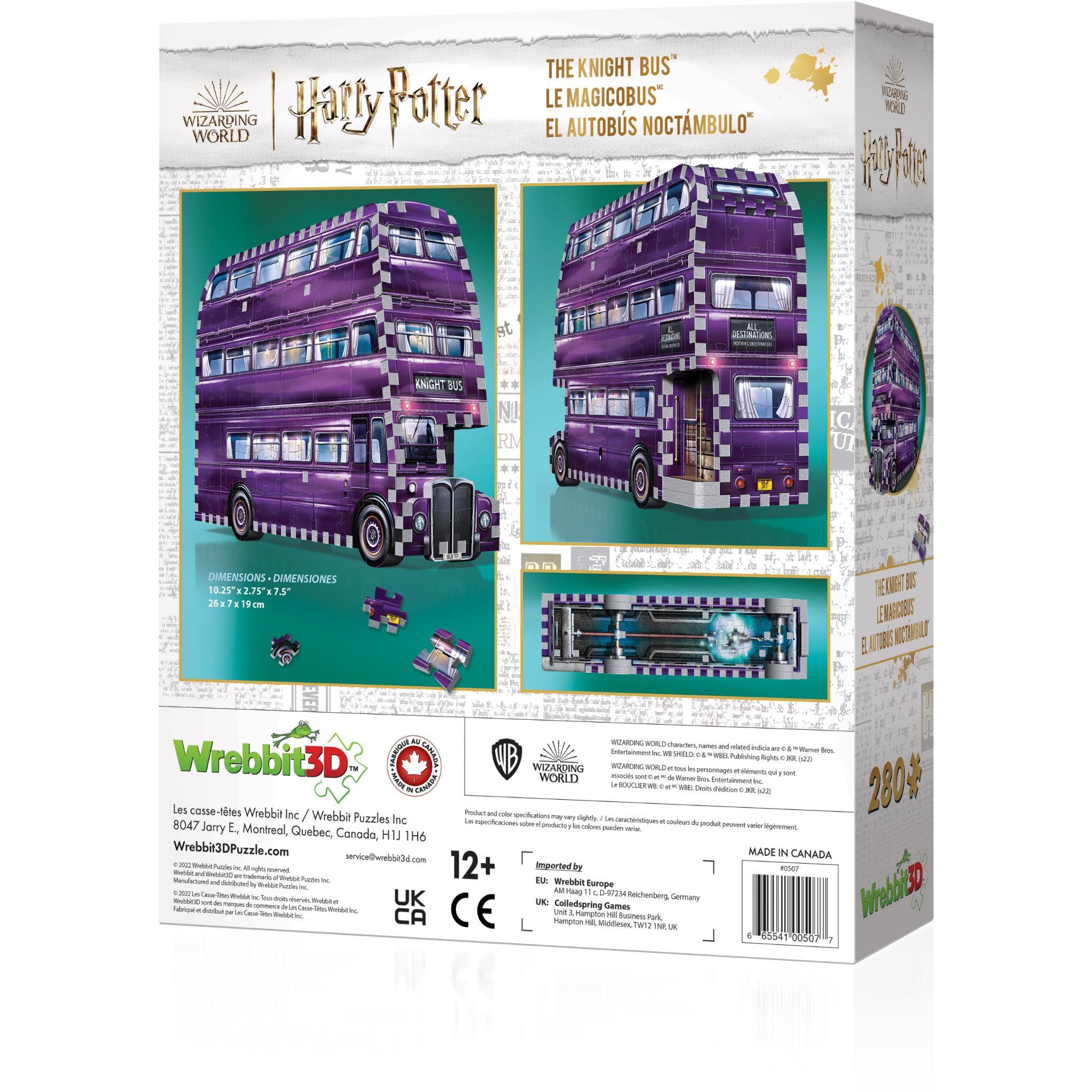 Wrebbit3D 3D Jigsaw Puzzle (Harry Potter - The Knight Bus)