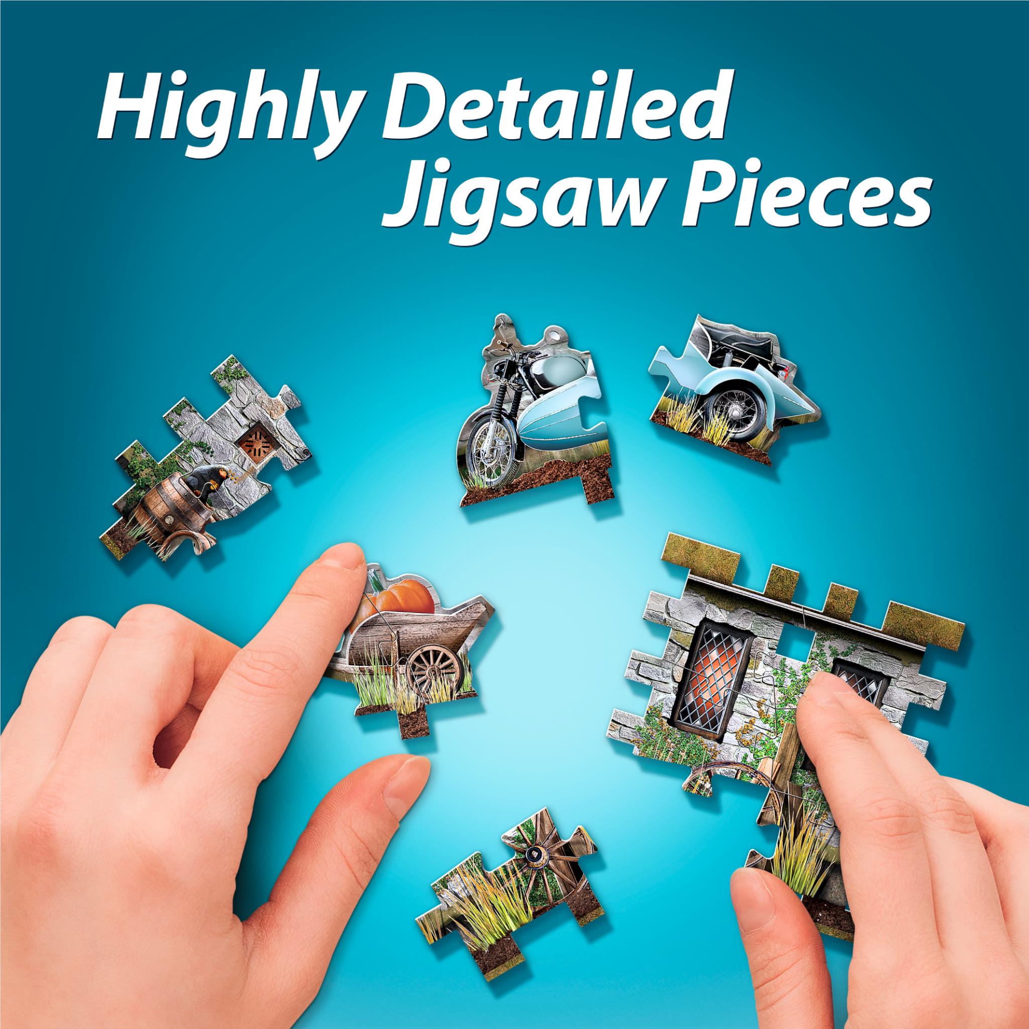 Wrebbit3D 3D Jigsaw Puzzle (Harry Potter - Hagrid's Hut)