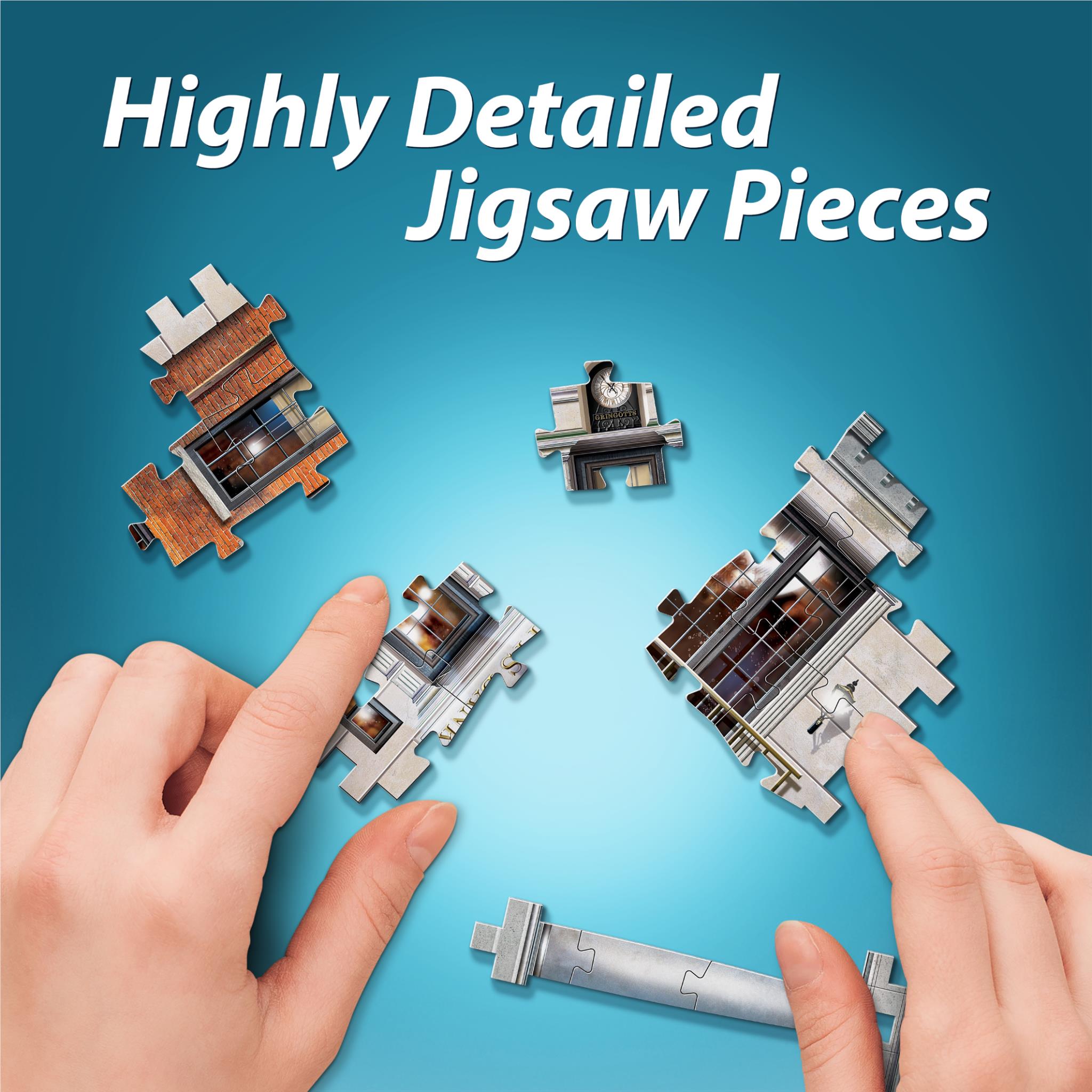 Wrebbit3D 3D Jigsaw Puzzle (Harry Potter - Gringott's Bank)