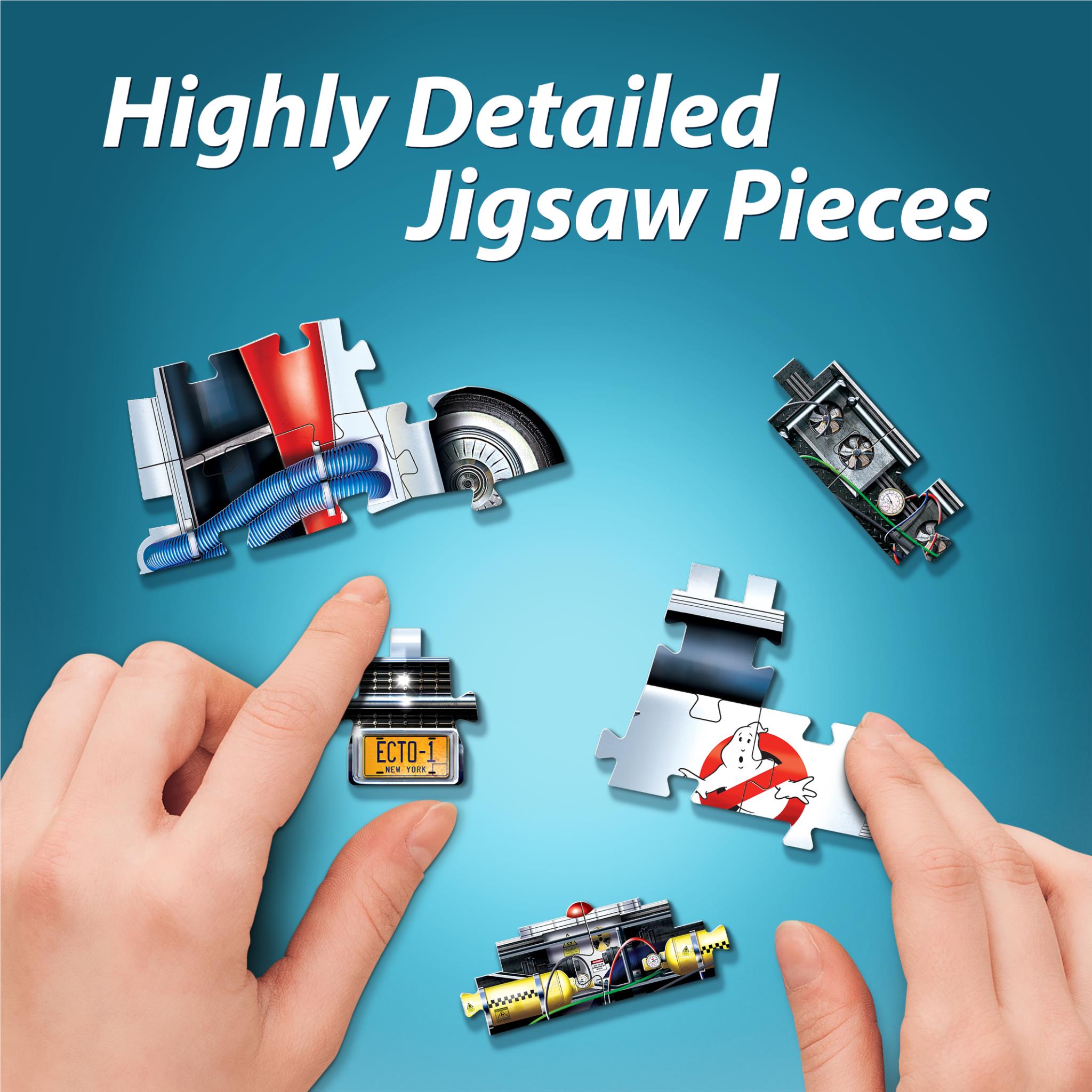 Wrebbit3D 3D Jigsaw Puzzle (Ghostbuster - Ecto-1)