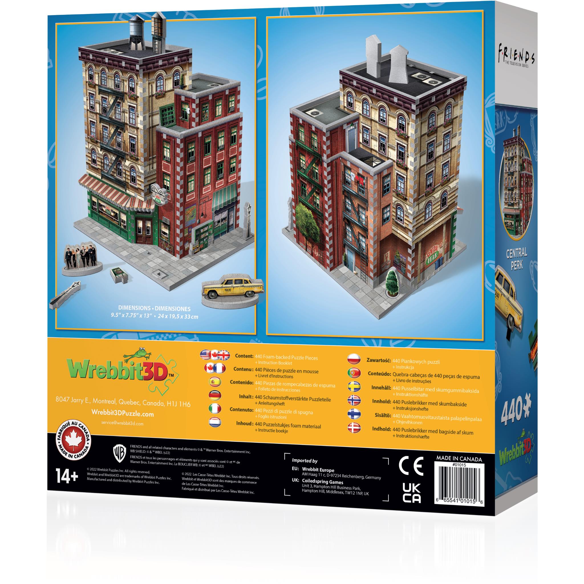 Wrebbit3D 3D Jigsaw Puzzle (F.R.I.E.N.D.S - Central Perk)