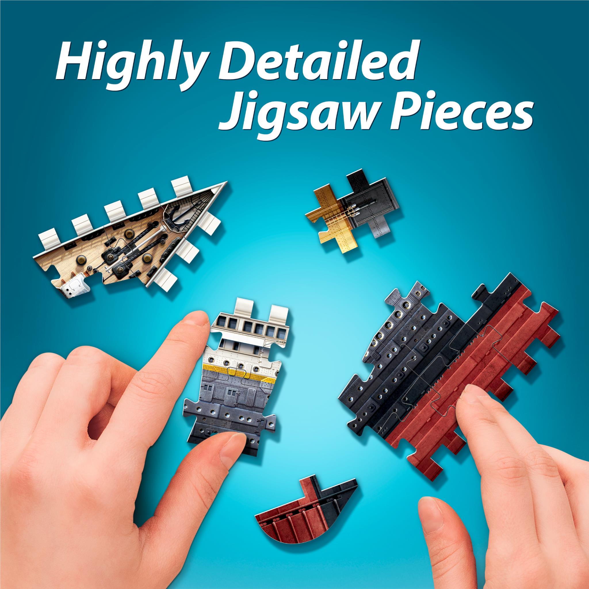 Wrebbit3D 3D Jigsaw Puzzle (Titanic)