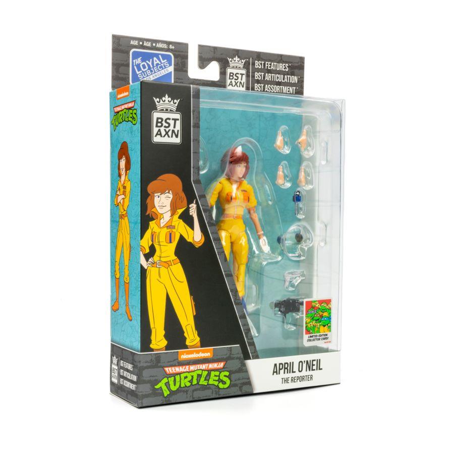Teenage Mutant Ninja Turtles - April O'Neil The Reporter 5" BST AXN Figure
