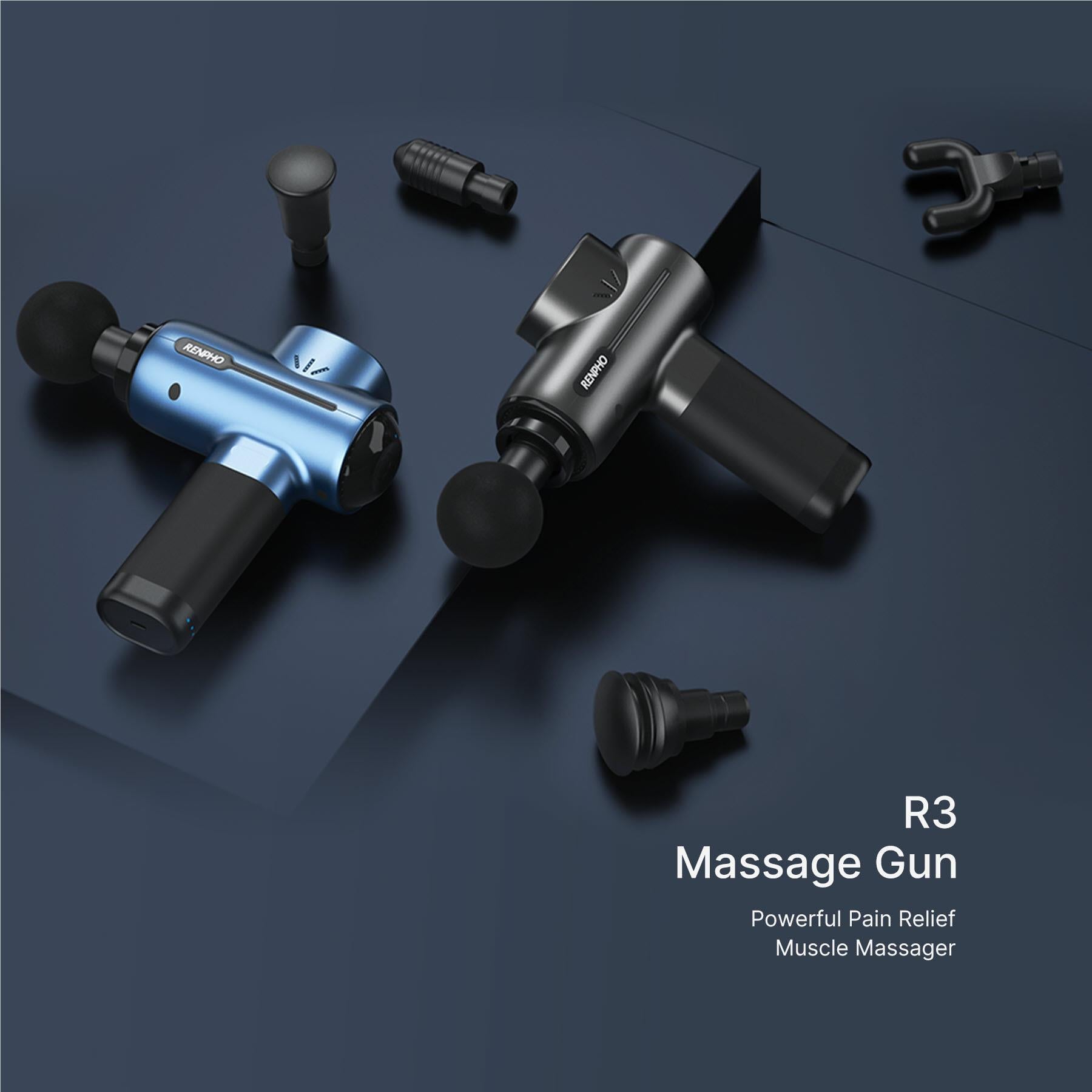 RENPHO R3 Massage Gun with Heat, Percussion Muscle Mini