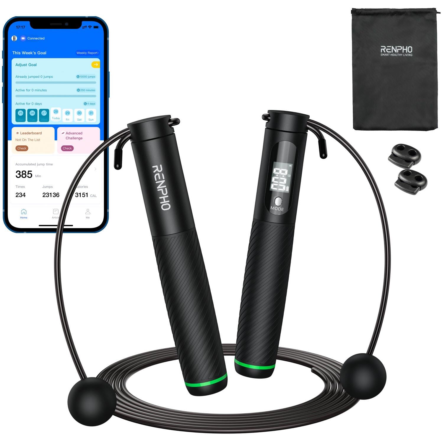 RENPHO Smart Skipping Rope