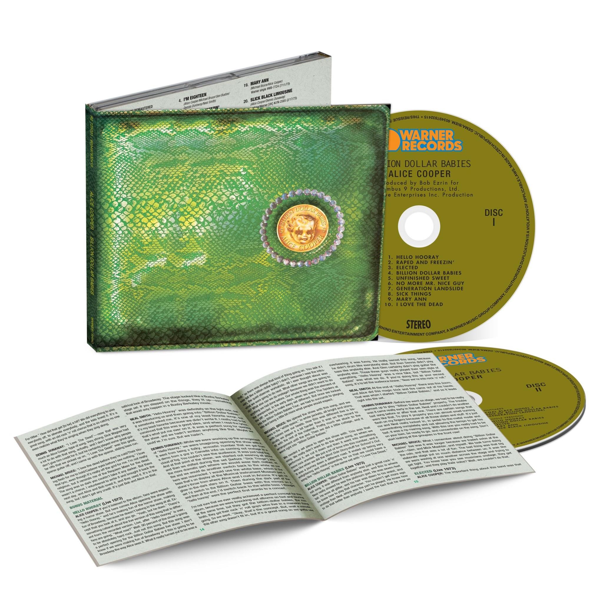 Billion Dollar Babies (50th Anniversary Deluxe Edition), By: Alice Cooper