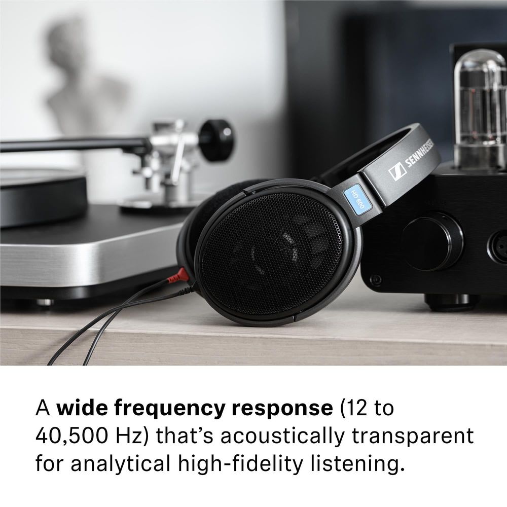 Sennheiser HD 600 Hi-Res Audiophile Open Back Headphones